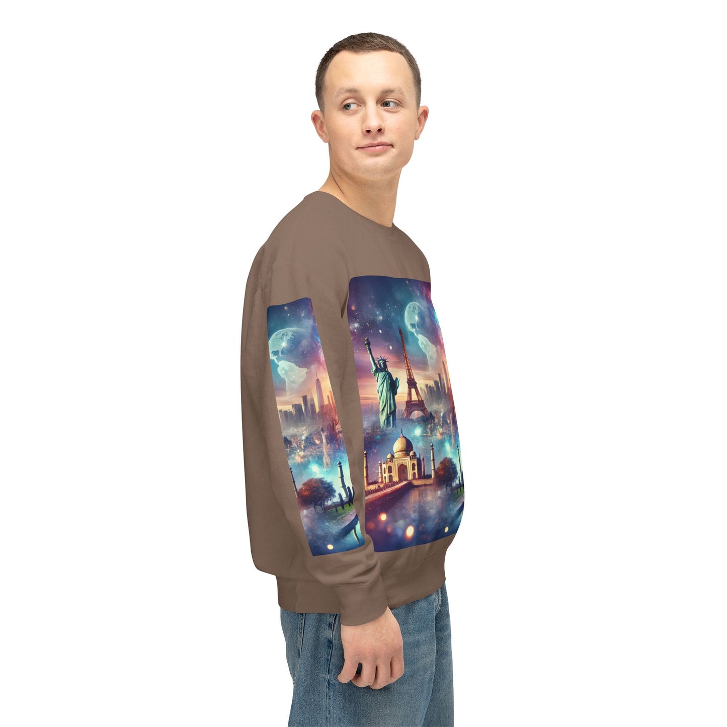 Unisex Lightweight Crewneck Sweatshirt