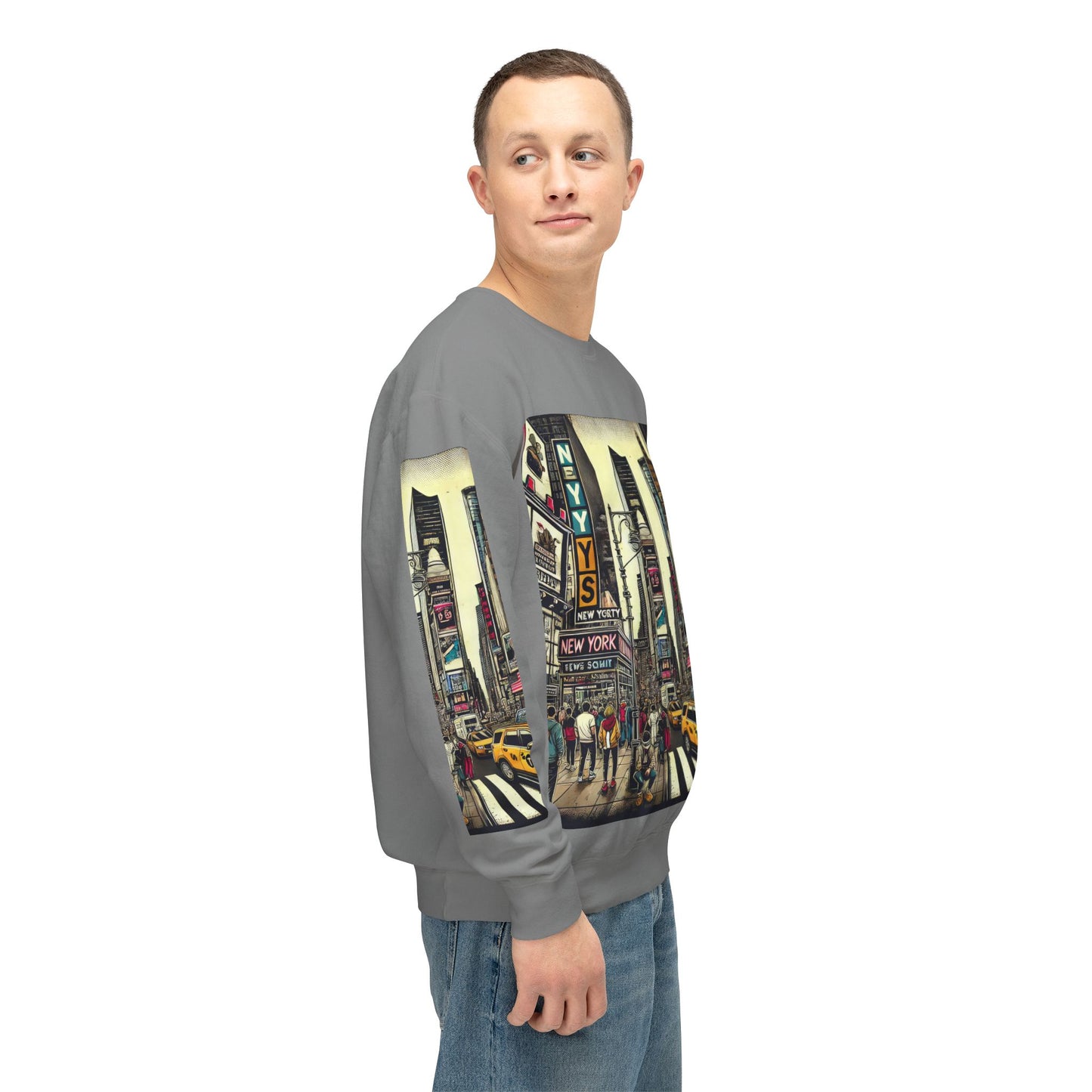 Unisex Lightweight Crewneck Sweatshirt