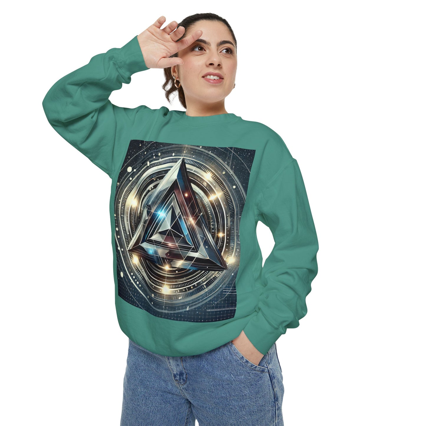 Unisex Garment-Dyed Sweatshirt