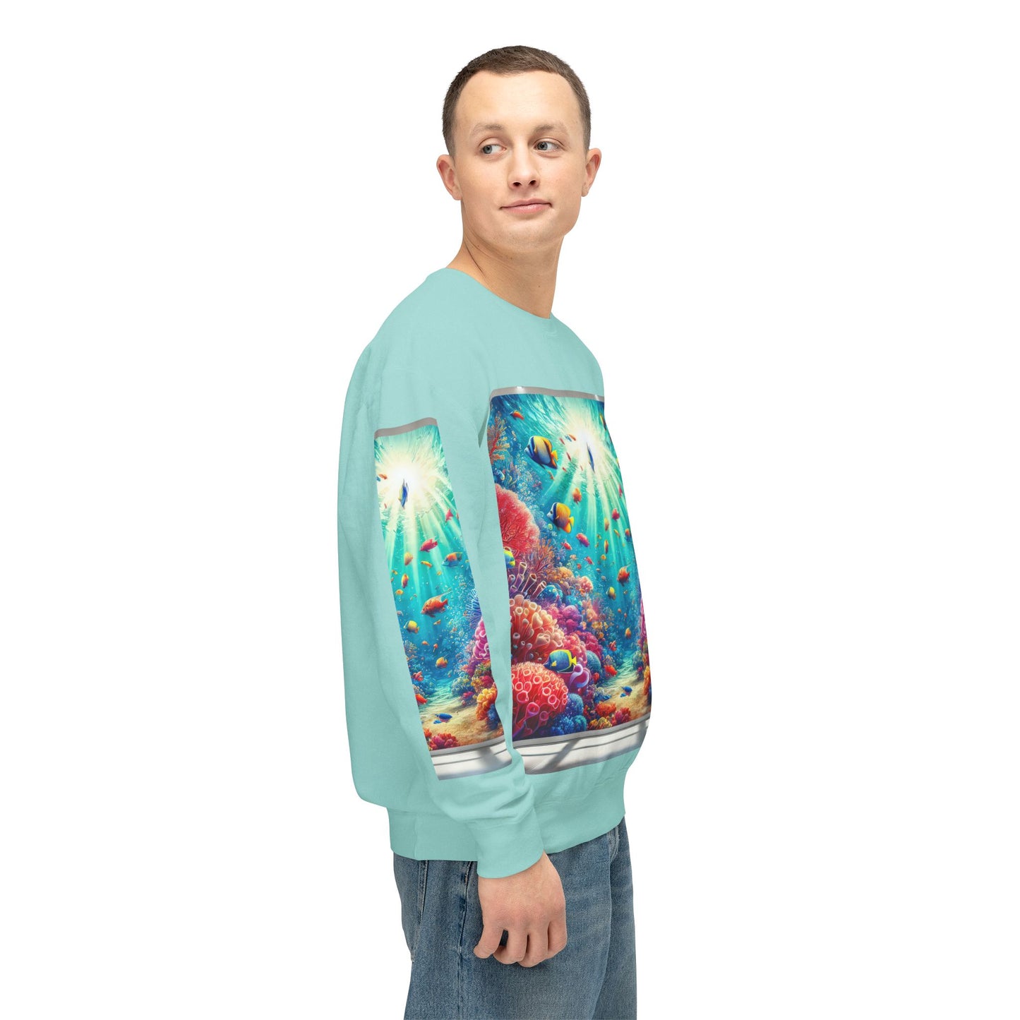 Unisex Lightweight Crewneck Sweatshirt