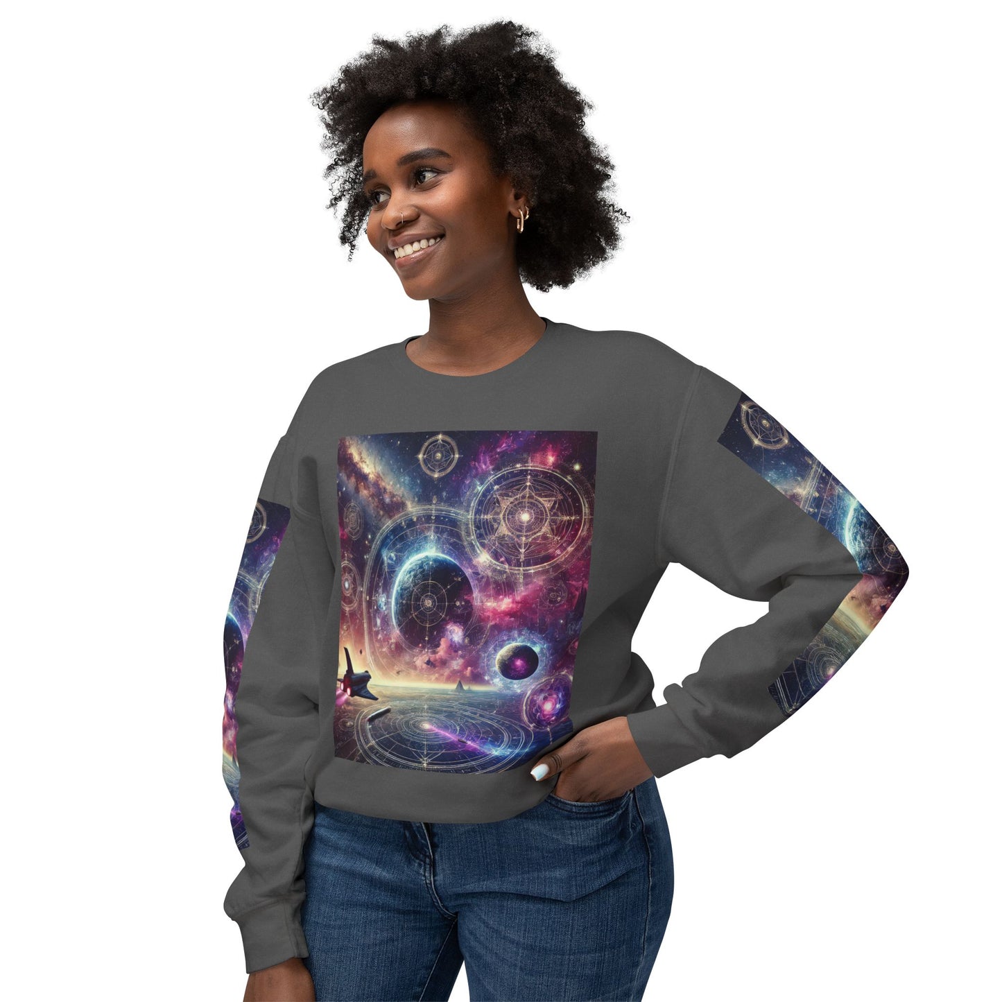 Unisex Lightweight Crewneck Sweatshirt