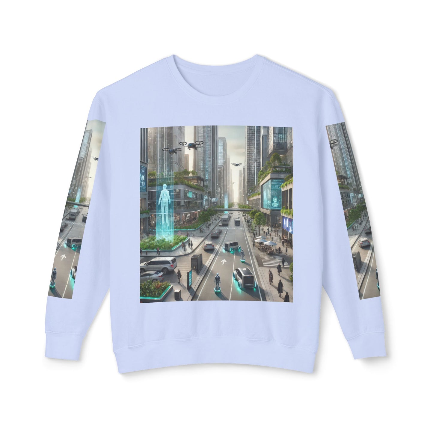 Unisex Lightweight Crewneck Sweatshirt