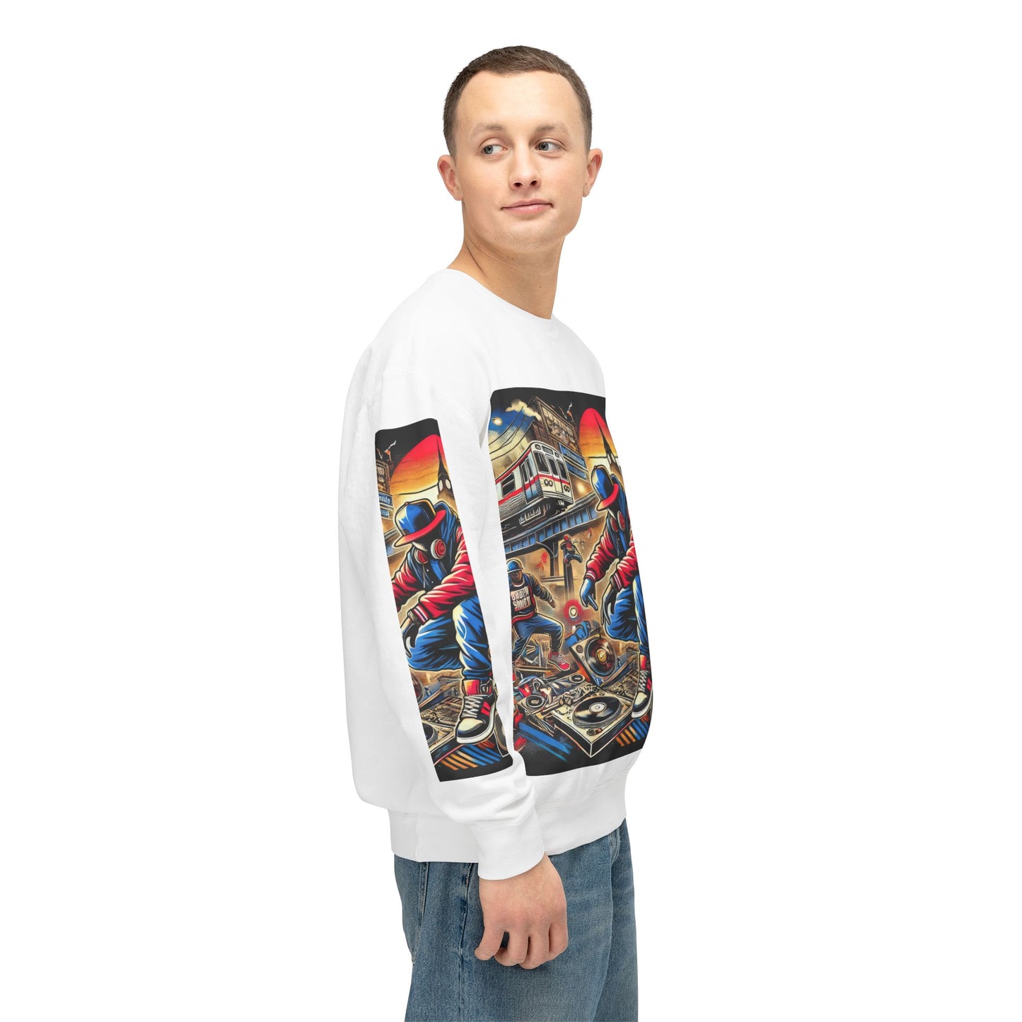 Unisex Lightweight Crewneck Sweatshirt