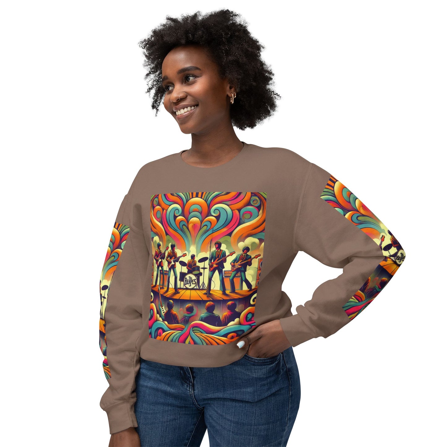 Unisex Lightweight Crewneck Sweatshirt