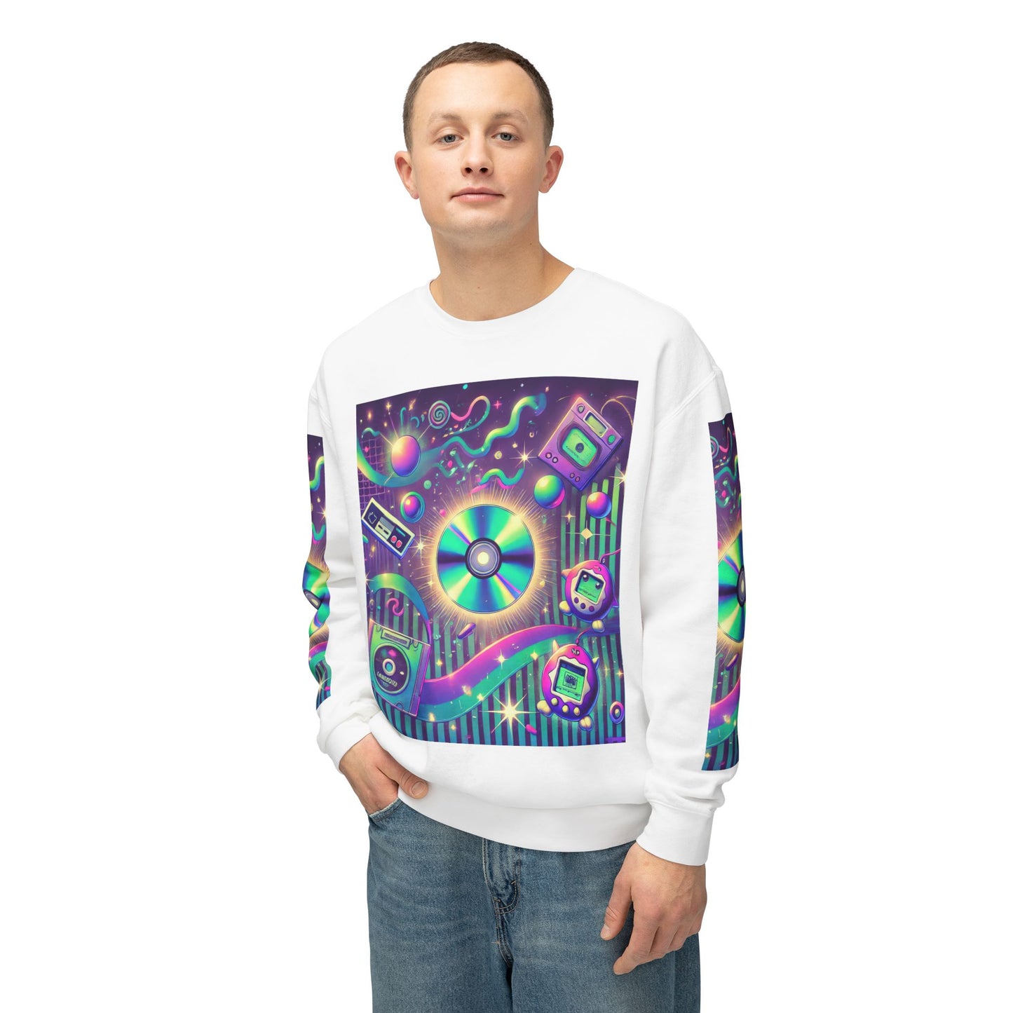 Unisex Lightweight Crewneck Sweatshirt