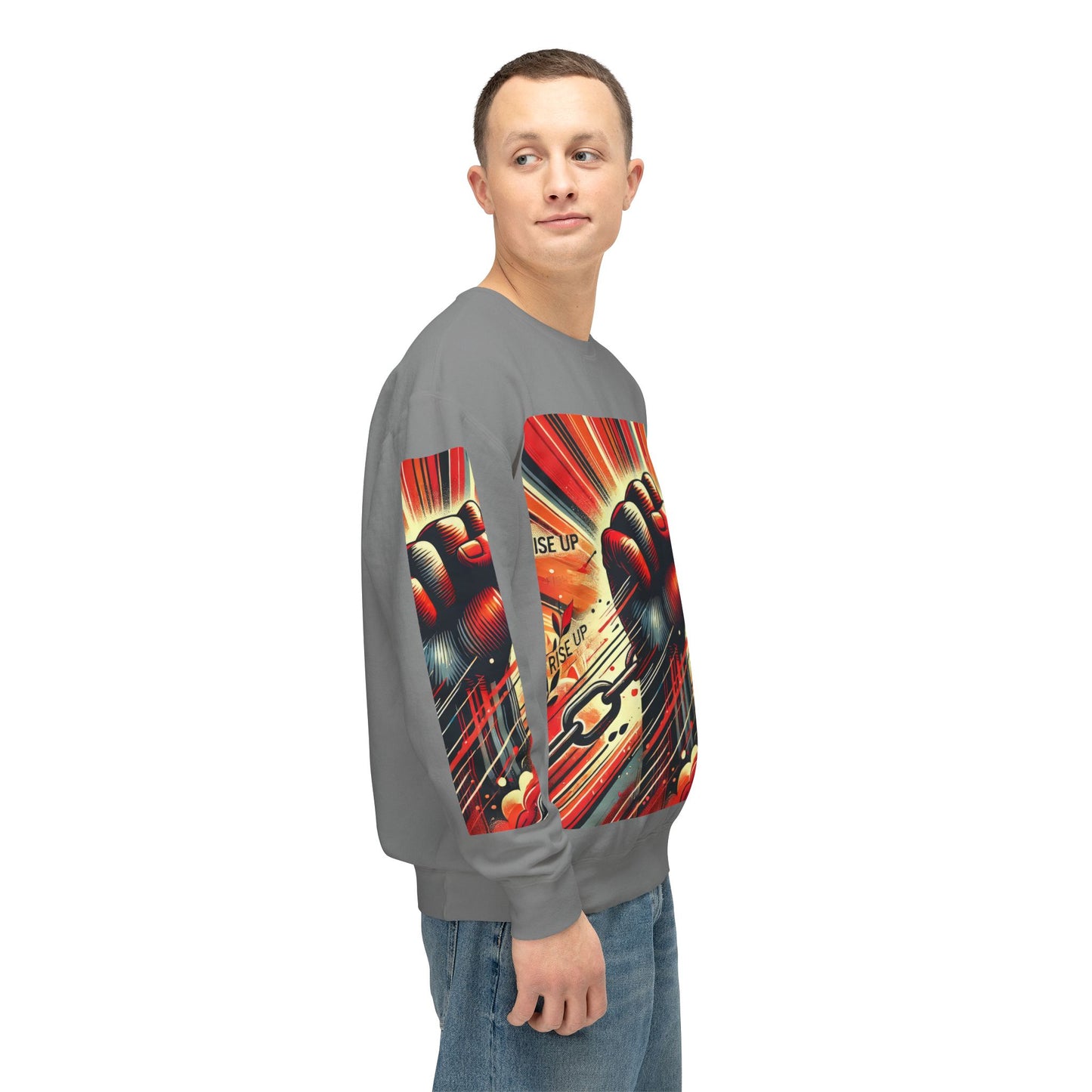 Unisex Lightweight Crewneck Sweatshirt