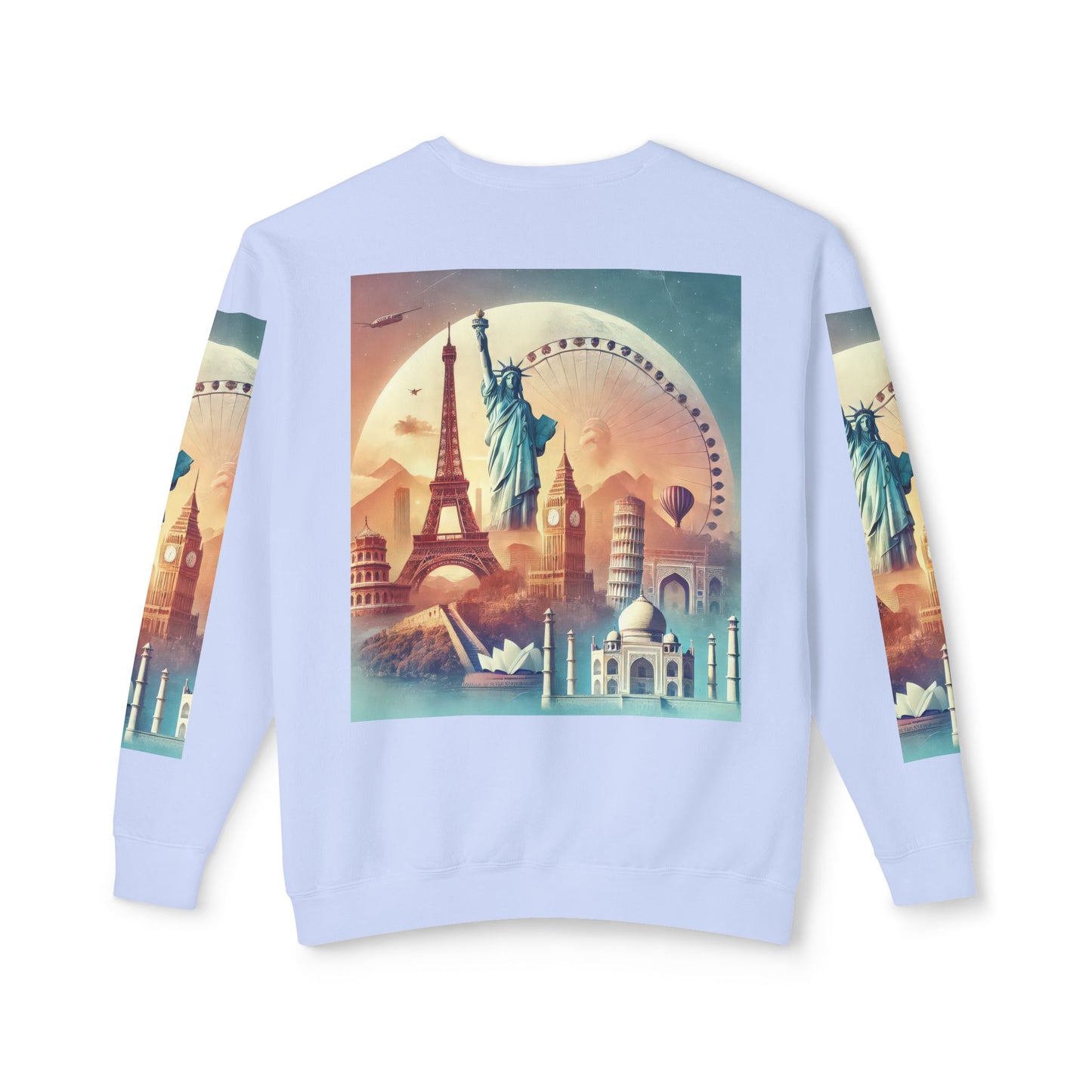 Unisex Lightweight Crewneck Sweatshirt