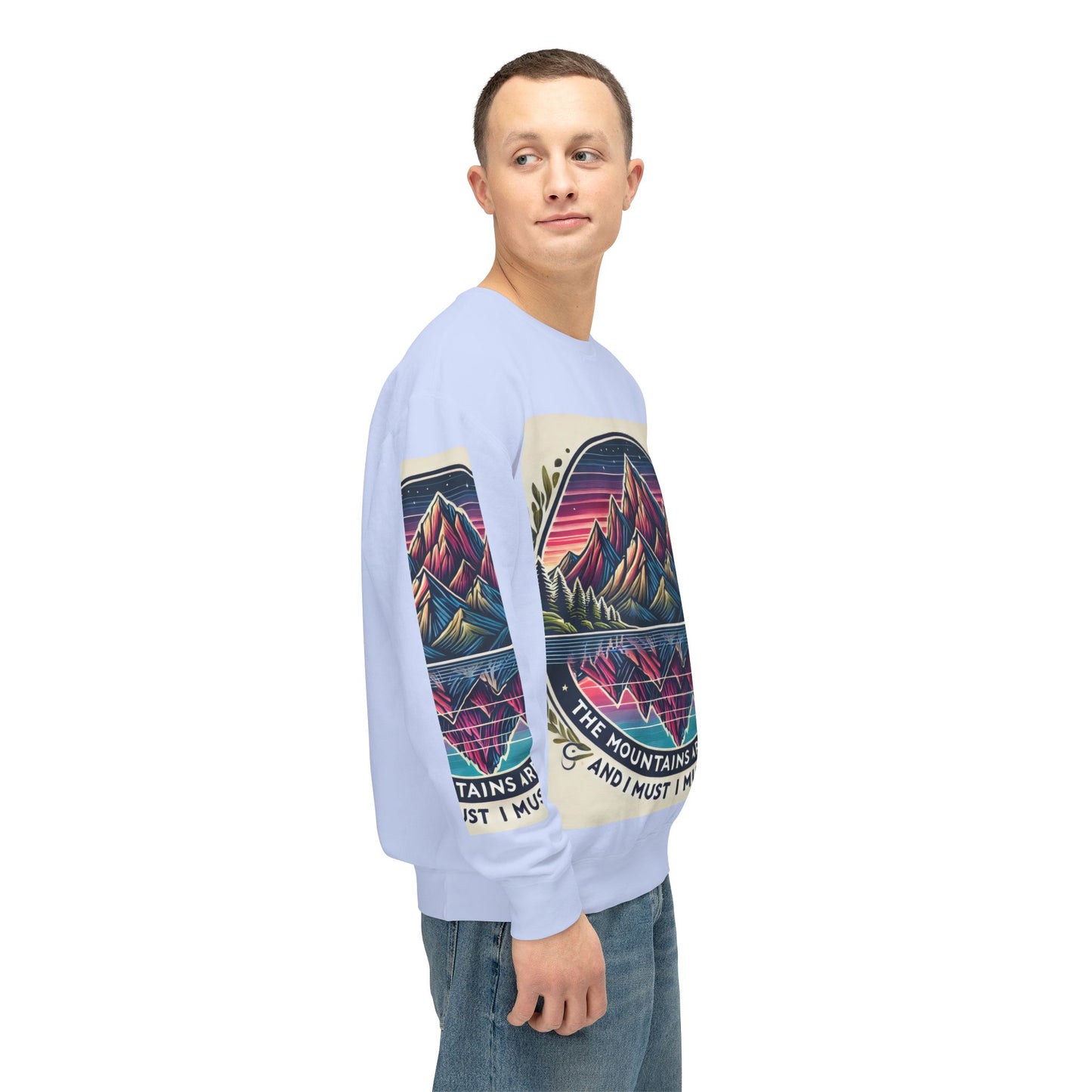 Unisex Lightweight Crewneck Sweatshirt