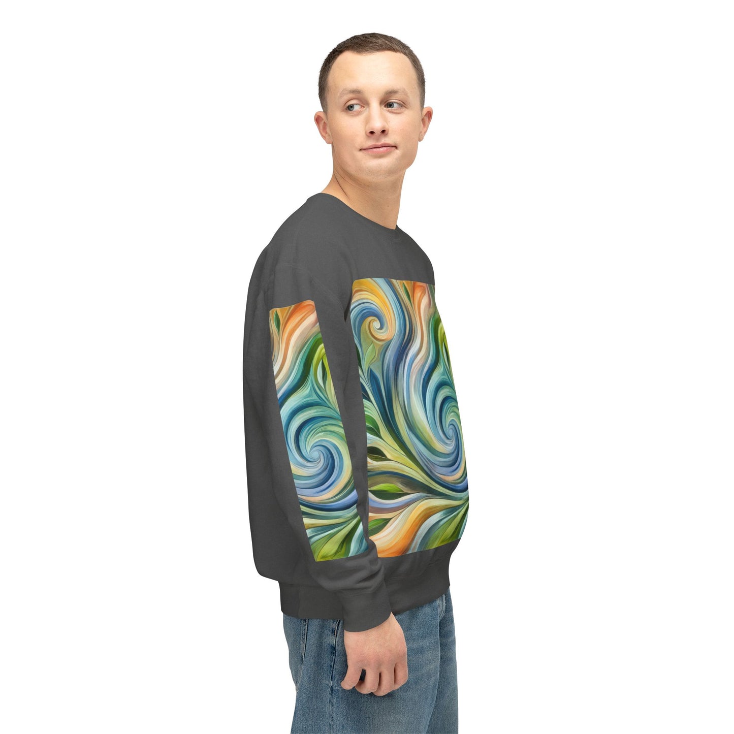 Unisex Lightweight Crewneck Sweatshirt