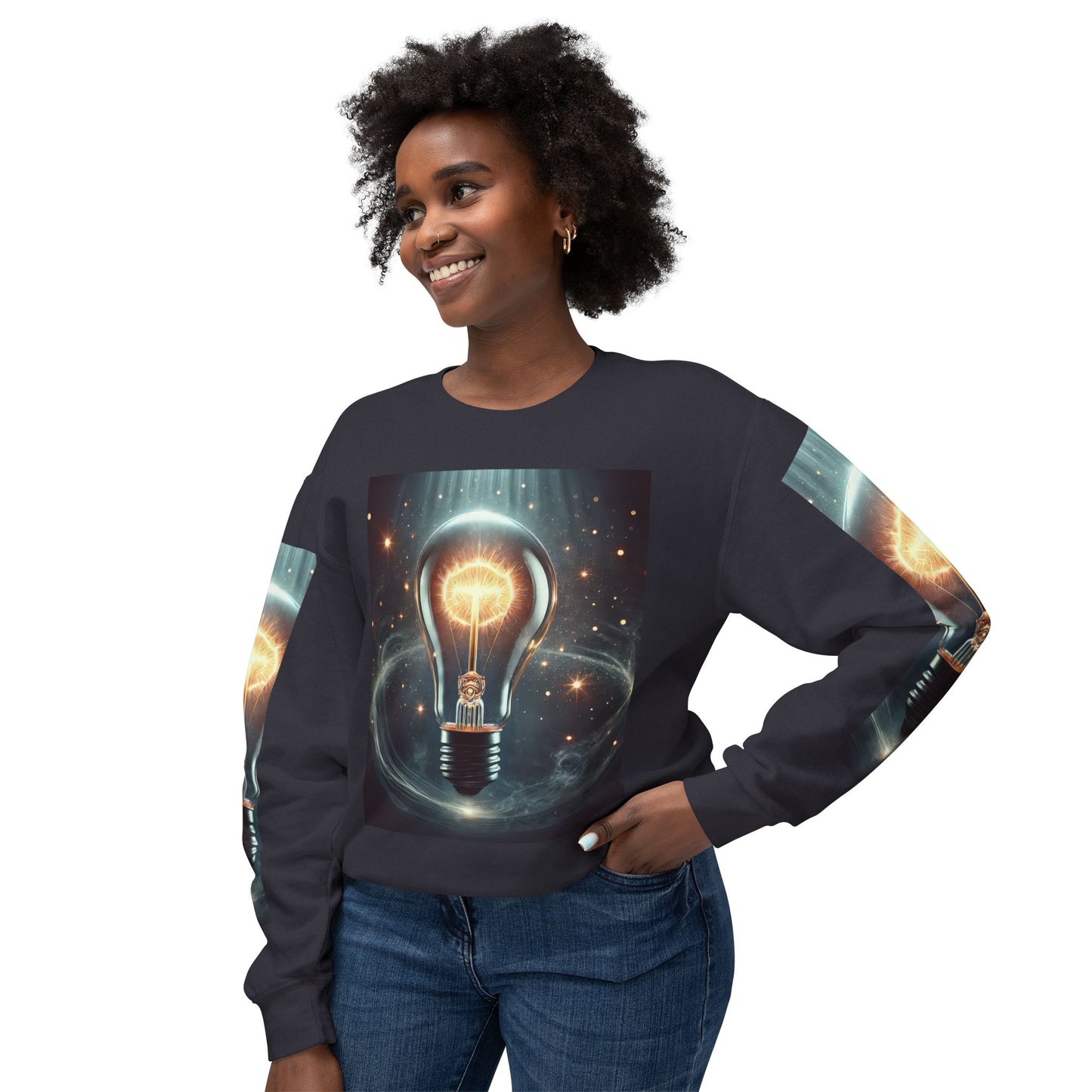 Unisex Lightweight Crewneck Sweatshirt