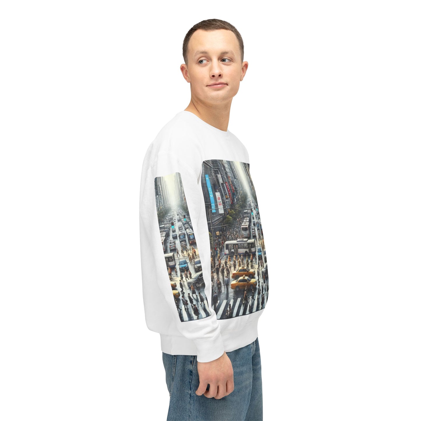 Unisex Lightweight Crewneck Sweatshirt