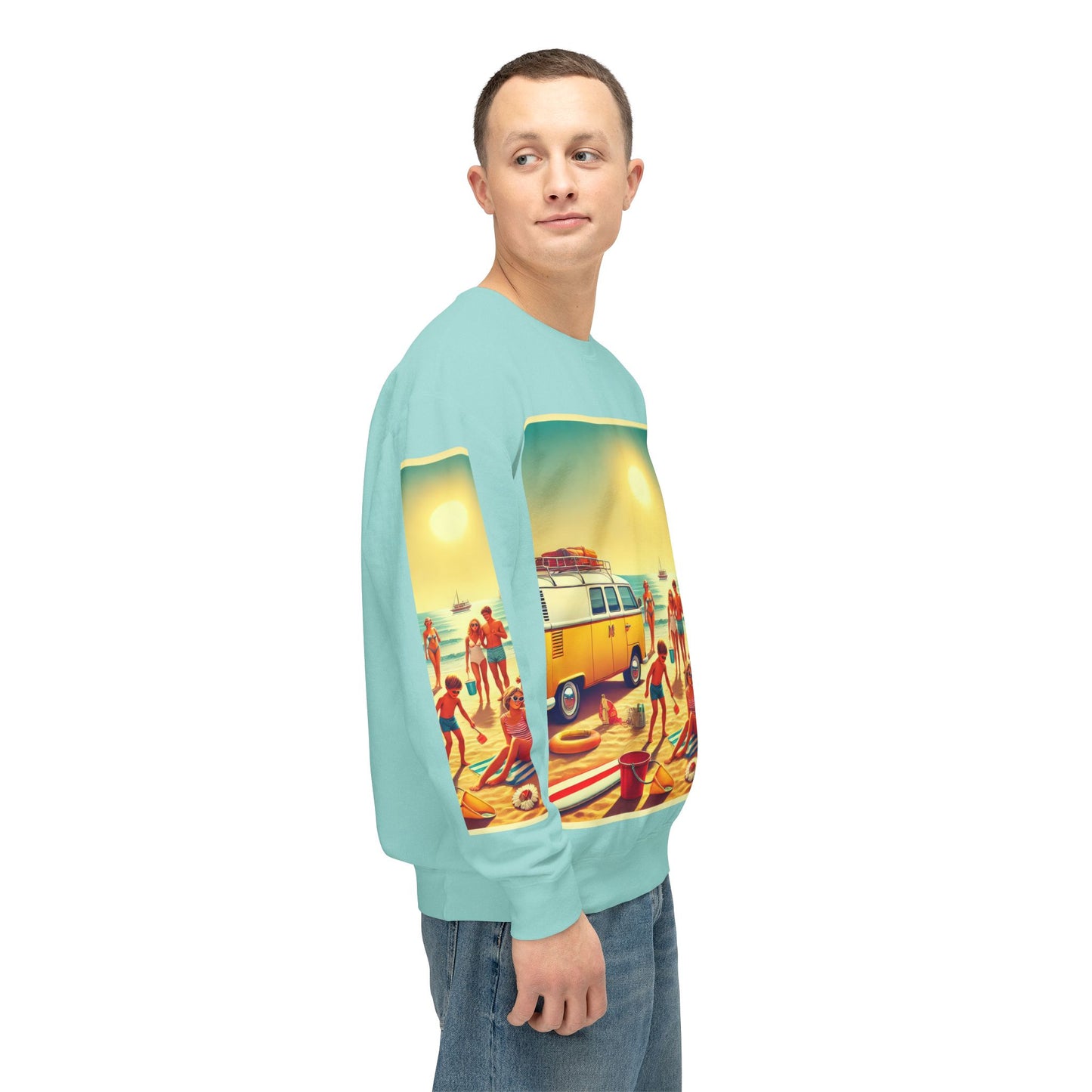 Unisex Lightweight Crewneck Sweatshirt