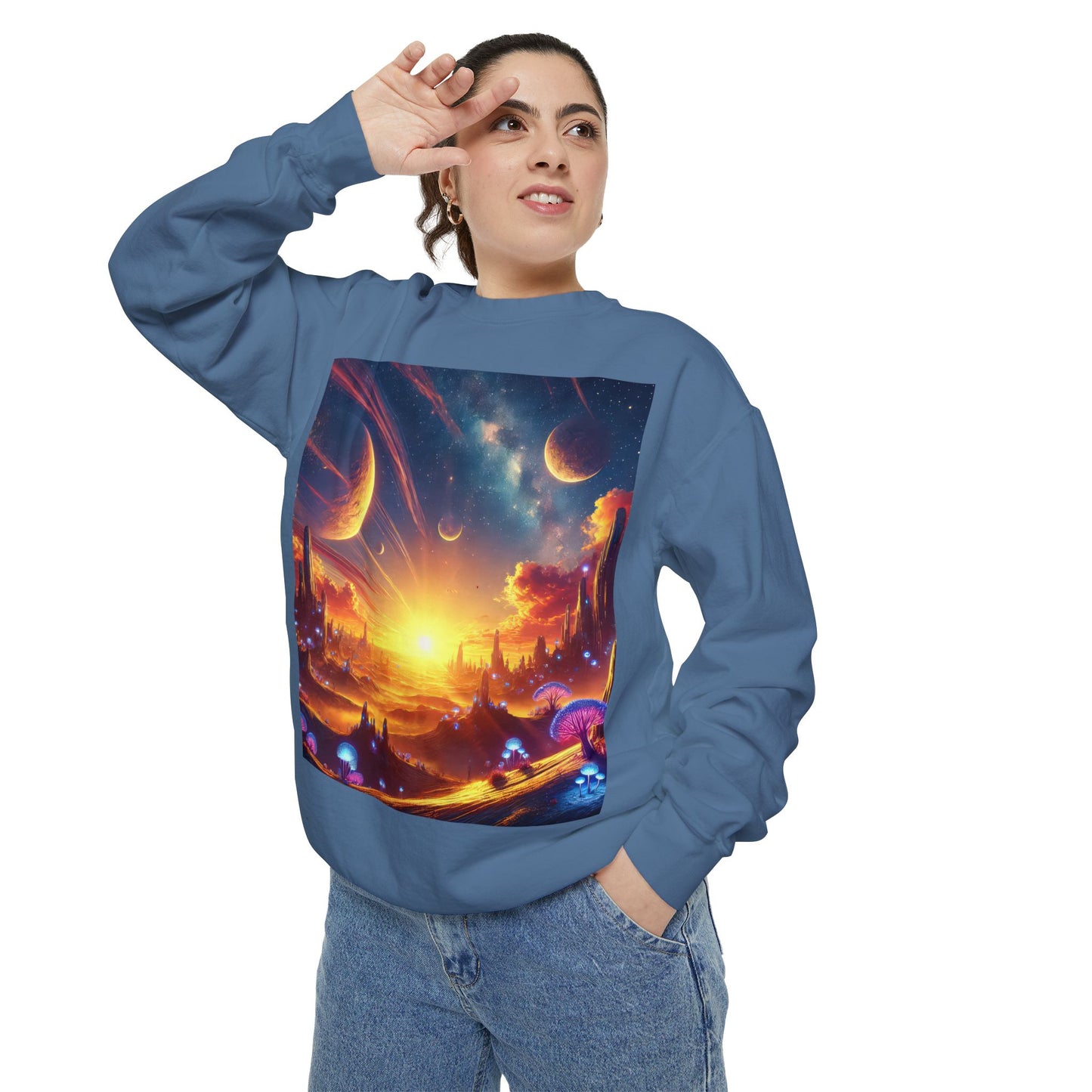 Unisex Garment-Dyed Sweatshirt