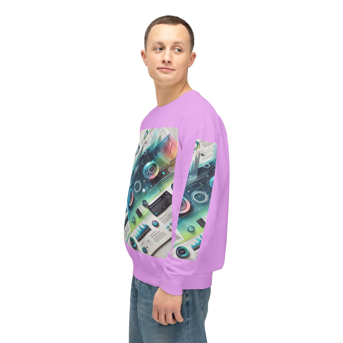 Unisex Lightweight Crewneck Sweatshirt