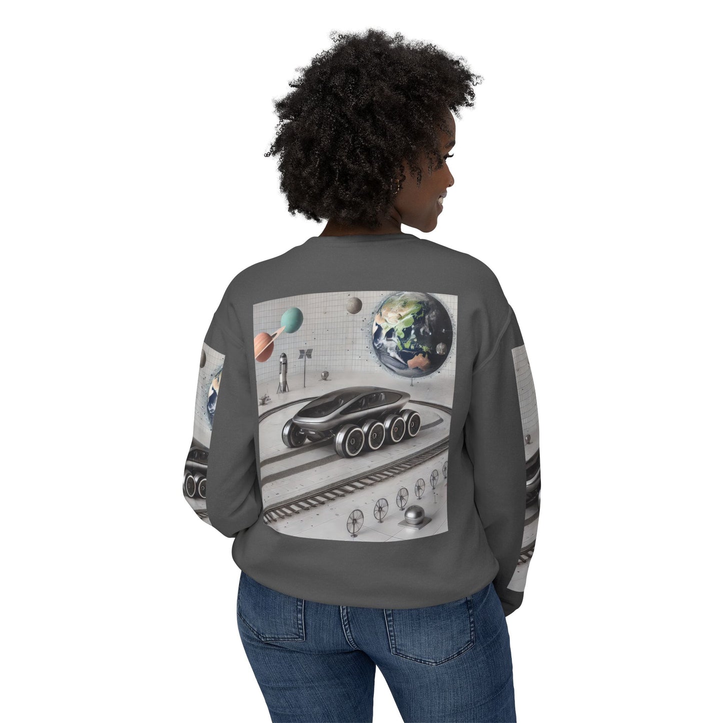 Unisex Lightweight Crewneck Sweatshirt