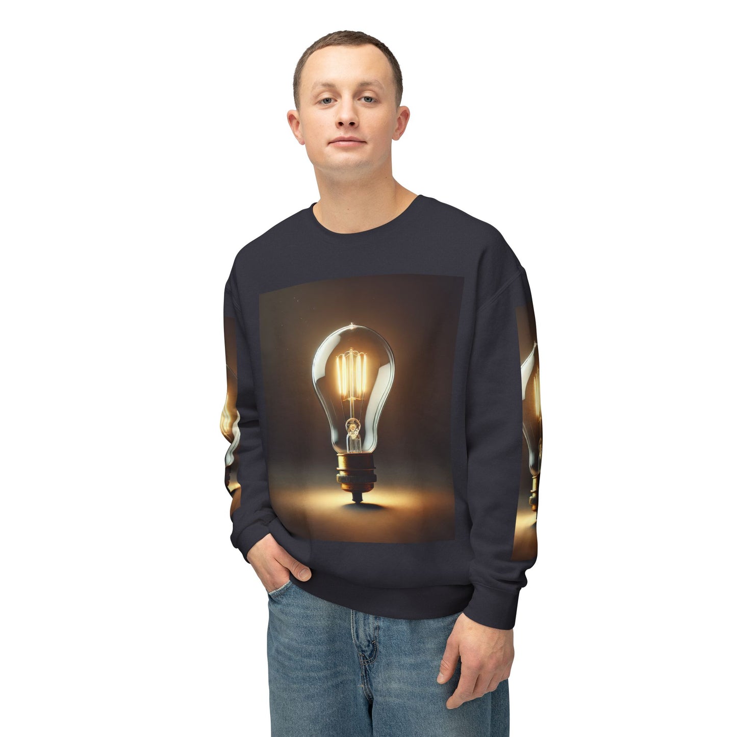 Unisex Lightweight Crewneck Sweatshirt