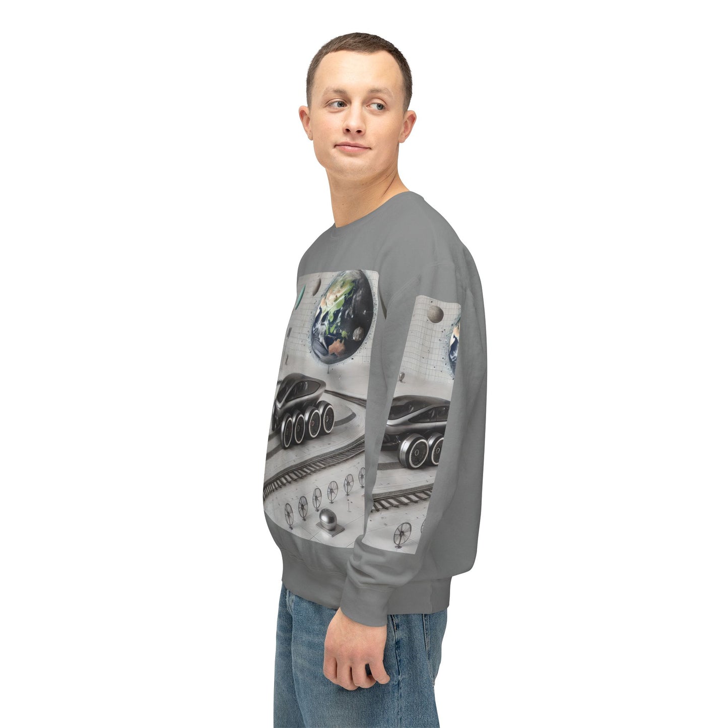 Unisex Lightweight Crewneck Sweatshirt