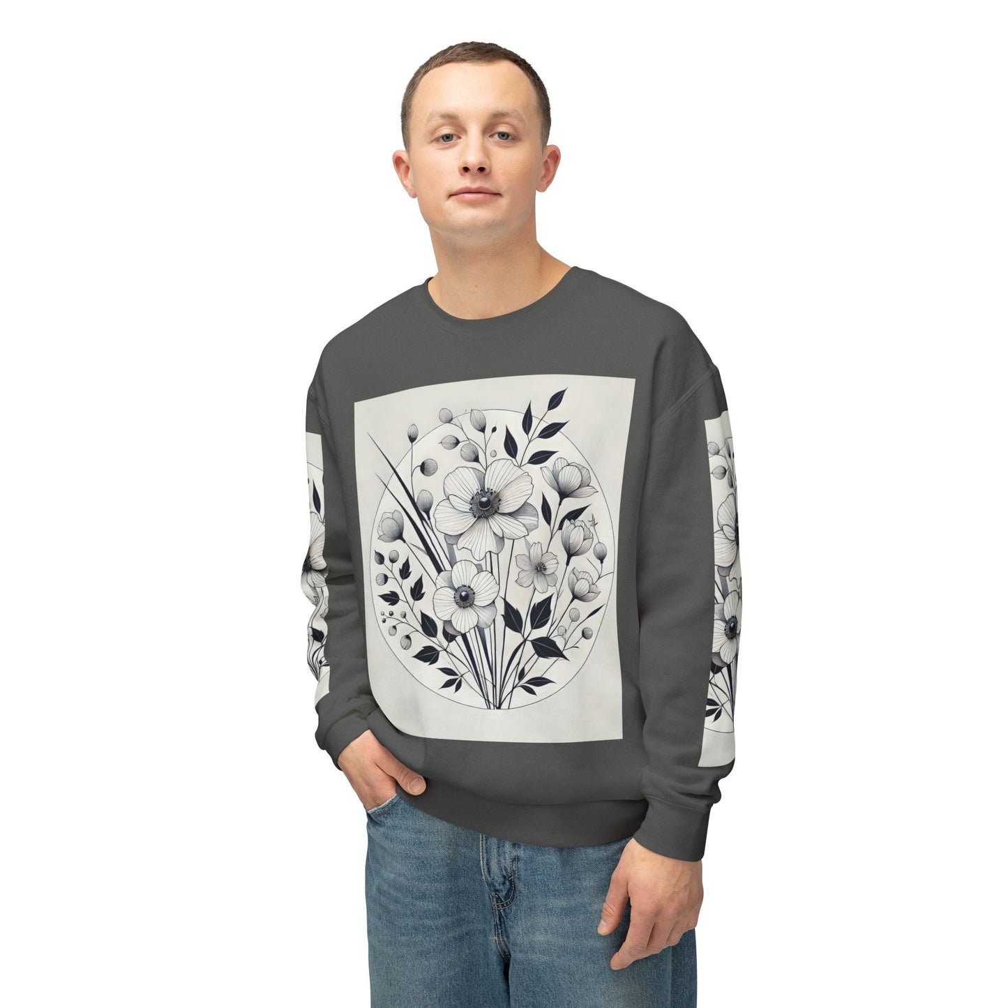 Unisex Lightweight Crewneck Sweatshirt