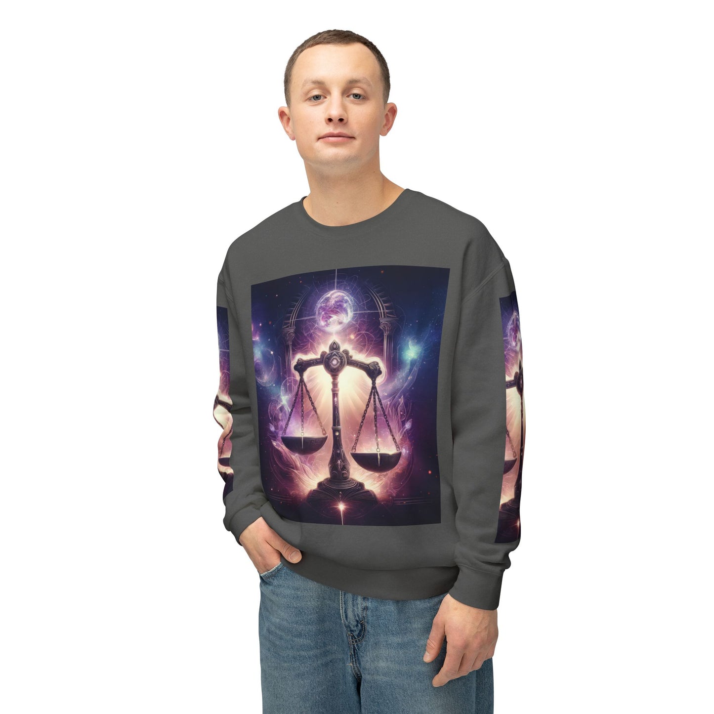 Unisex Lightweight Crewneck Sweatshirt