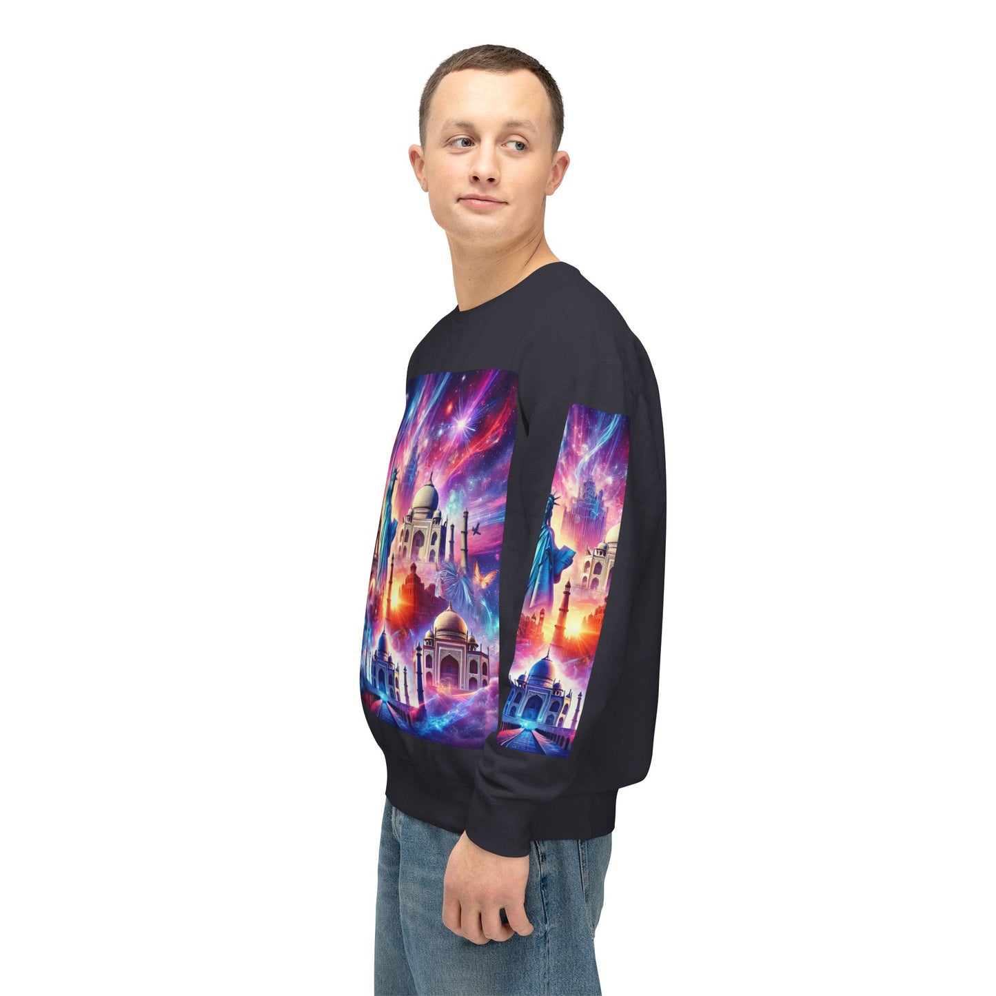 Unisex Lightweight Crewneck Sweatshirt