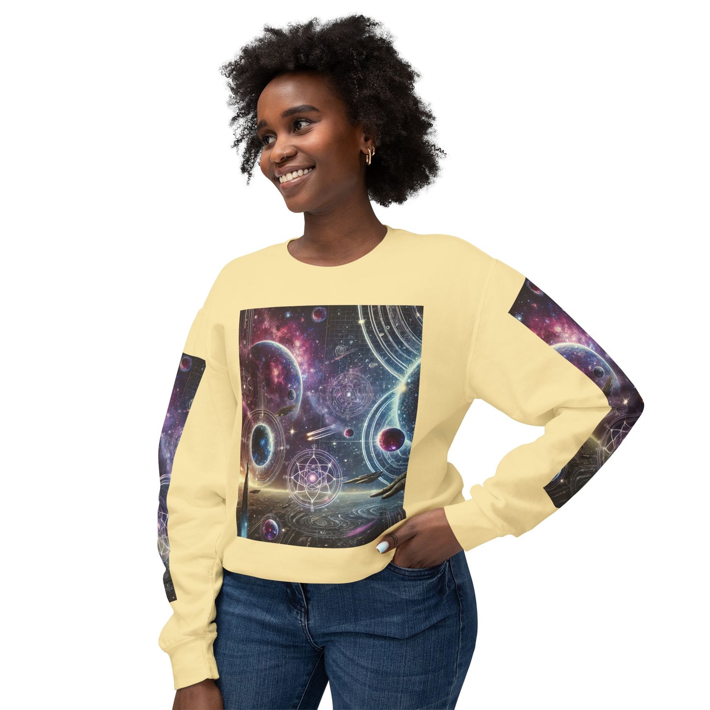 Unisex Lightweight Crewneck Sweatshirt