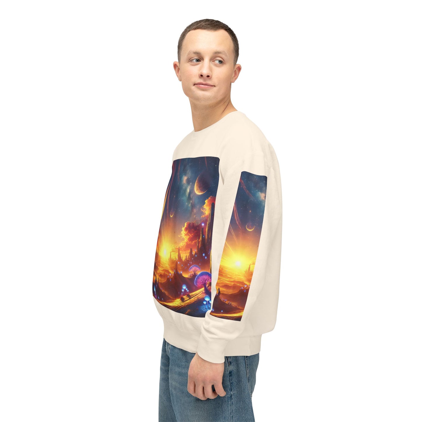 Unisex Lightweight Crewneck Sweatshirt