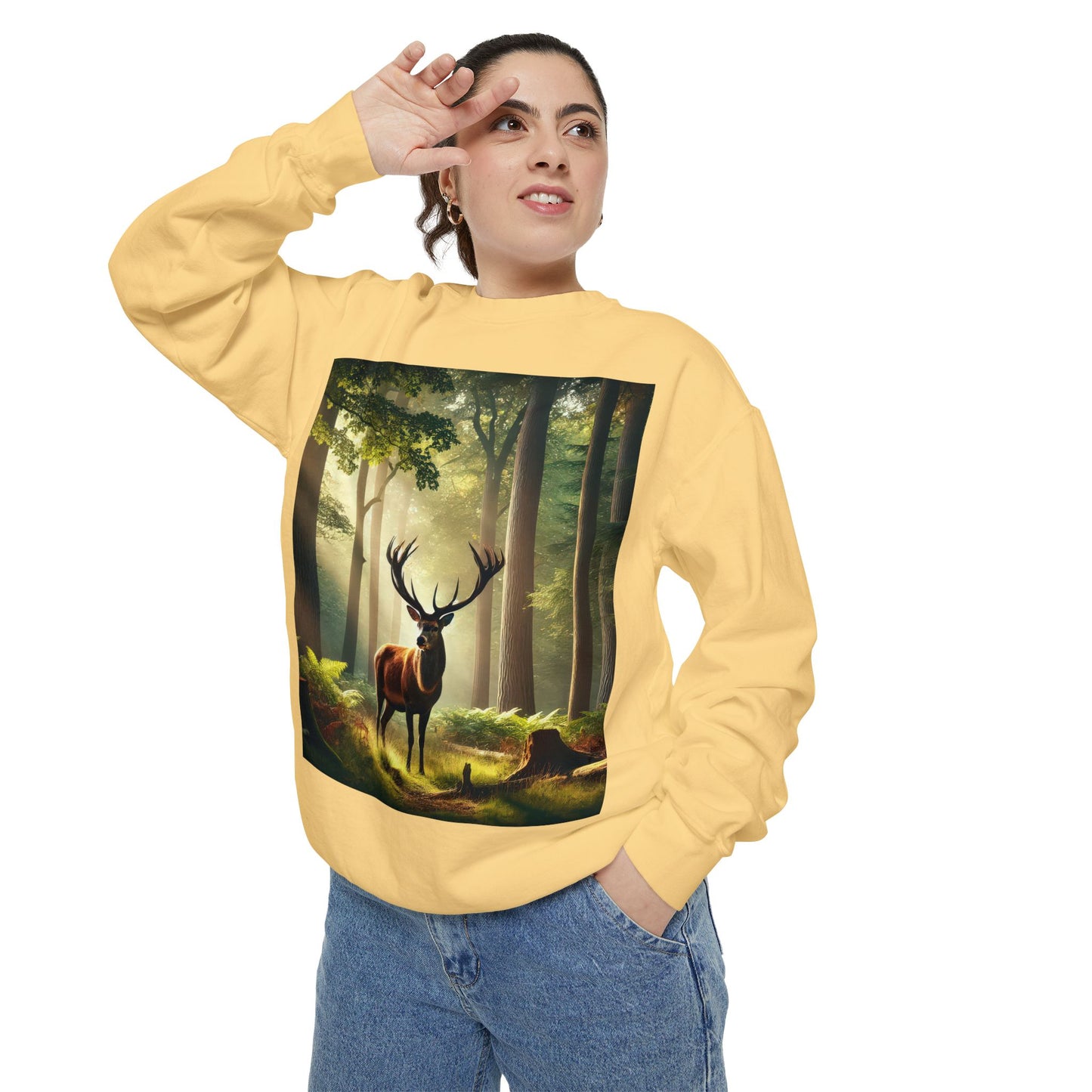 Unisex Garment-Dyed Sweatshirt