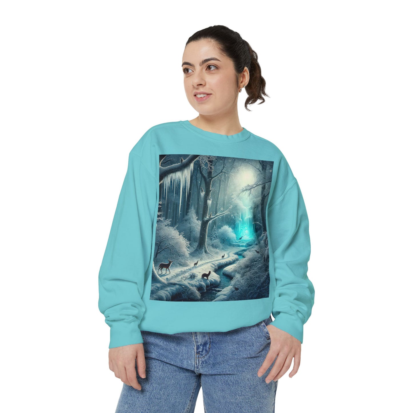 Unisex Garment-Dyed Sweatshirt