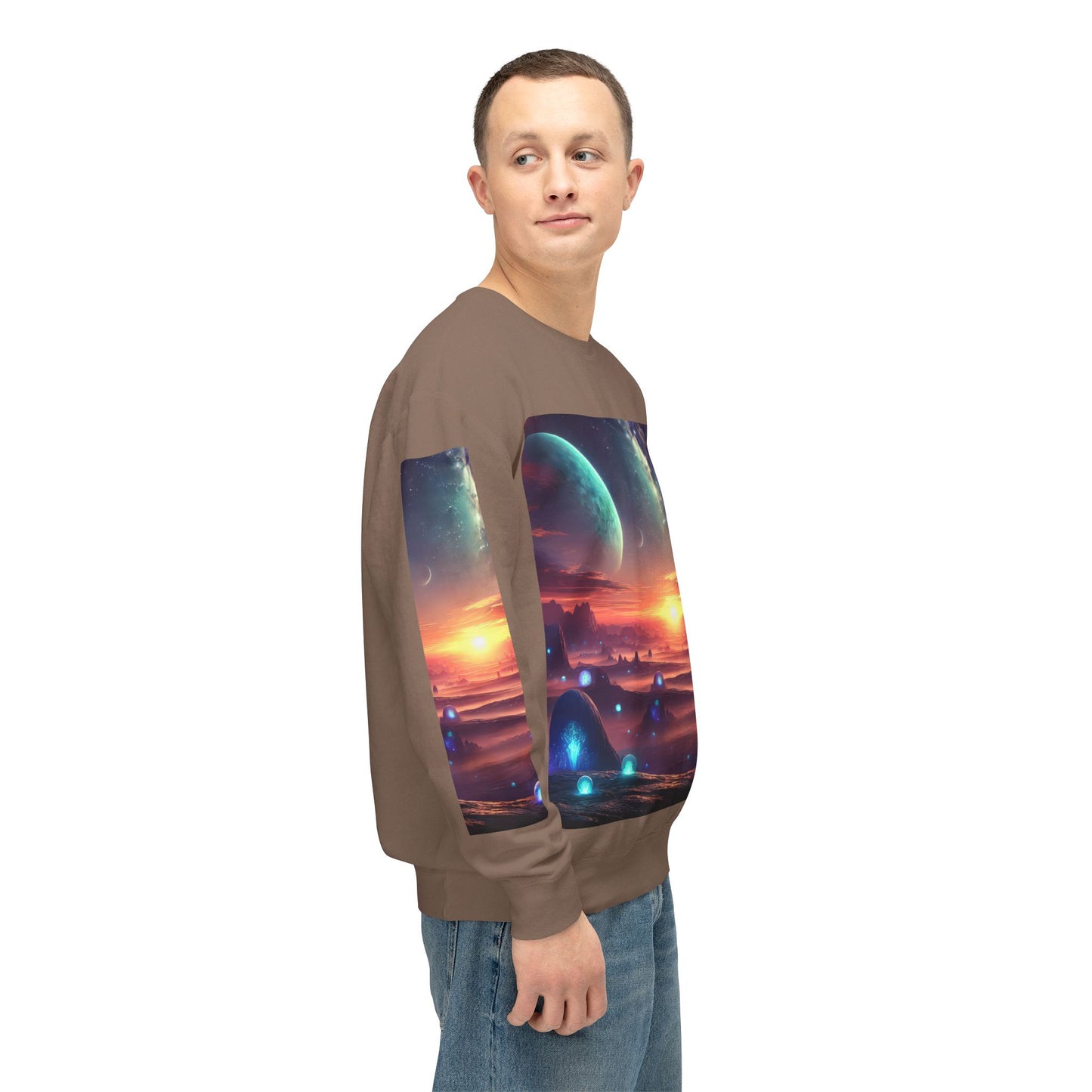 Unisex Lightweight Crewneck Sweatshirt