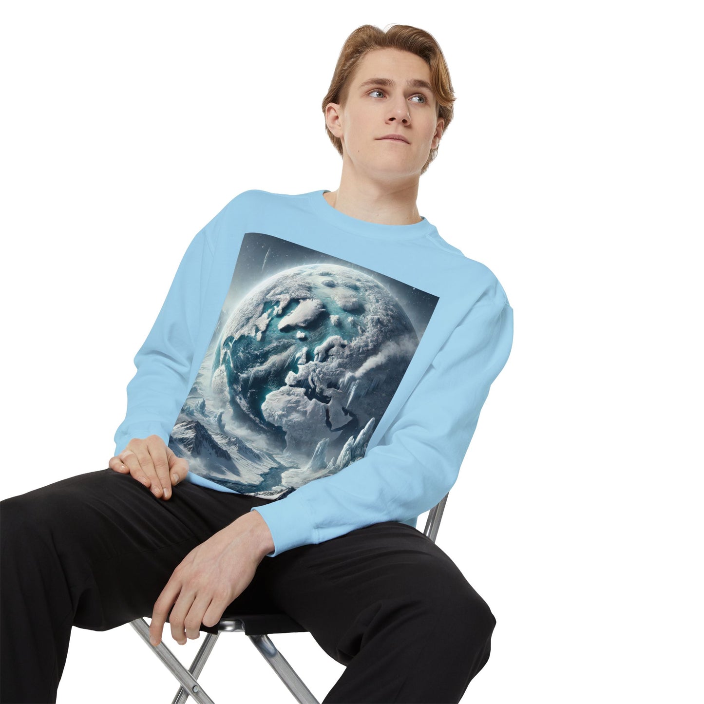 Unisex Garment-Dyed Sweatshirt