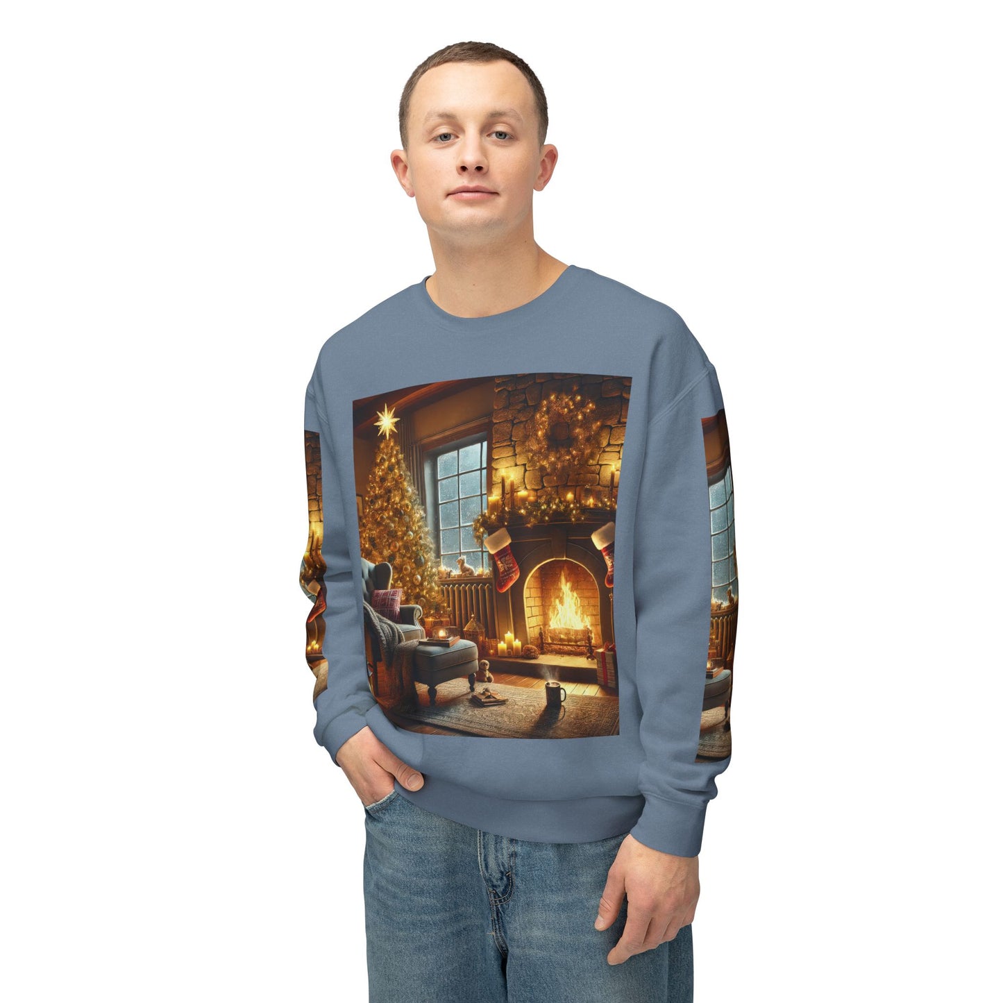 Unisex Lightweight Crewneck Sweatshirt