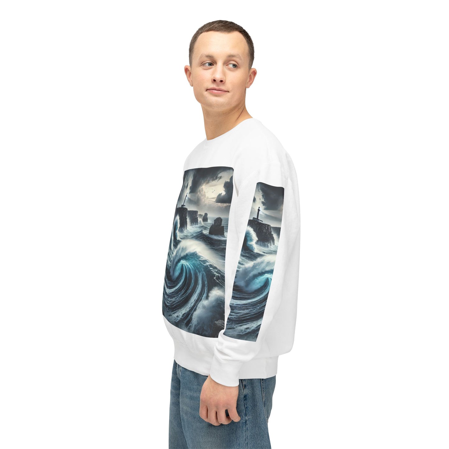 Unisex Lightweight Crewneck Sweatshirt