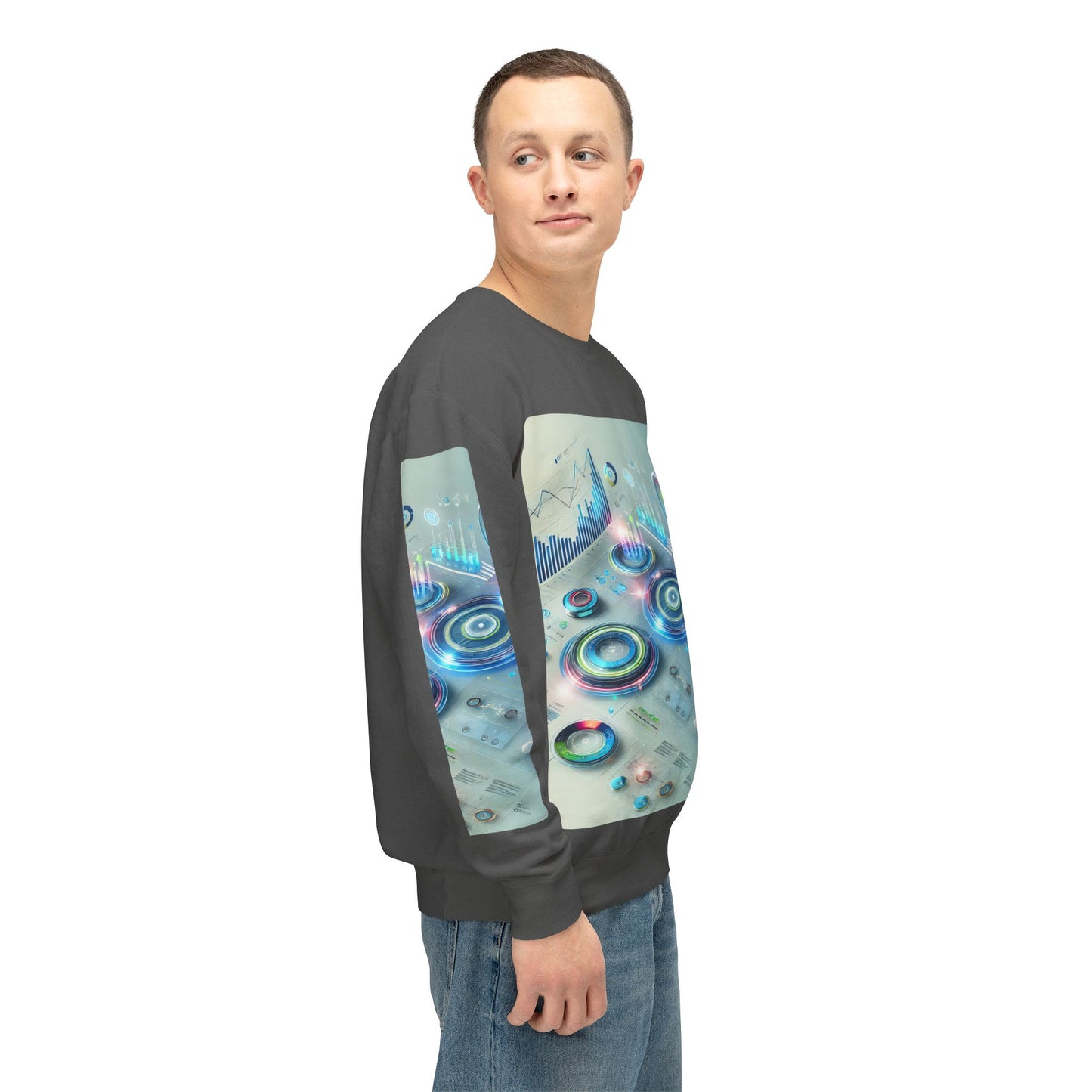 Unisex Lightweight Crewneck Sweatshirt