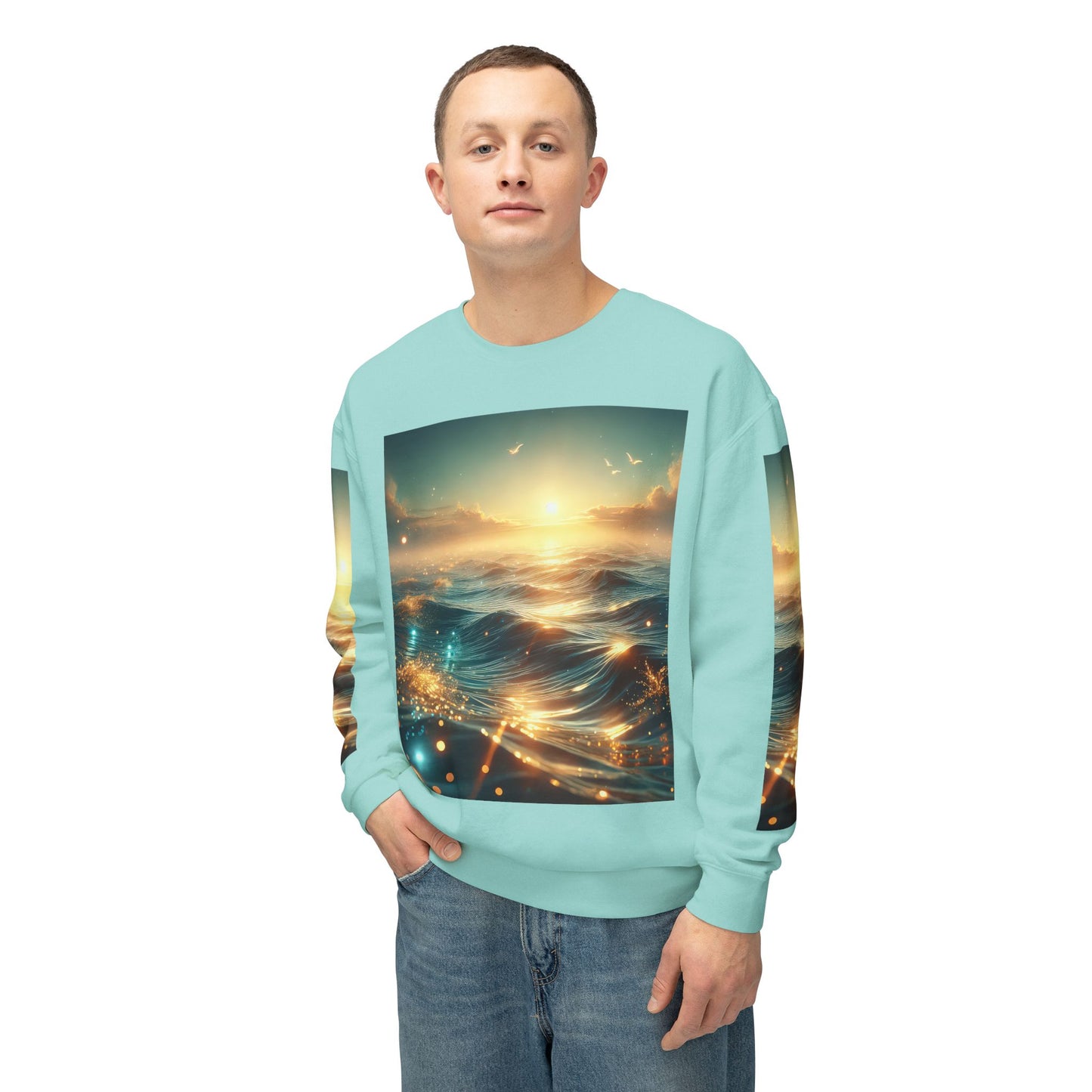 Unisex Lightweight Crewneck Sweatshirt