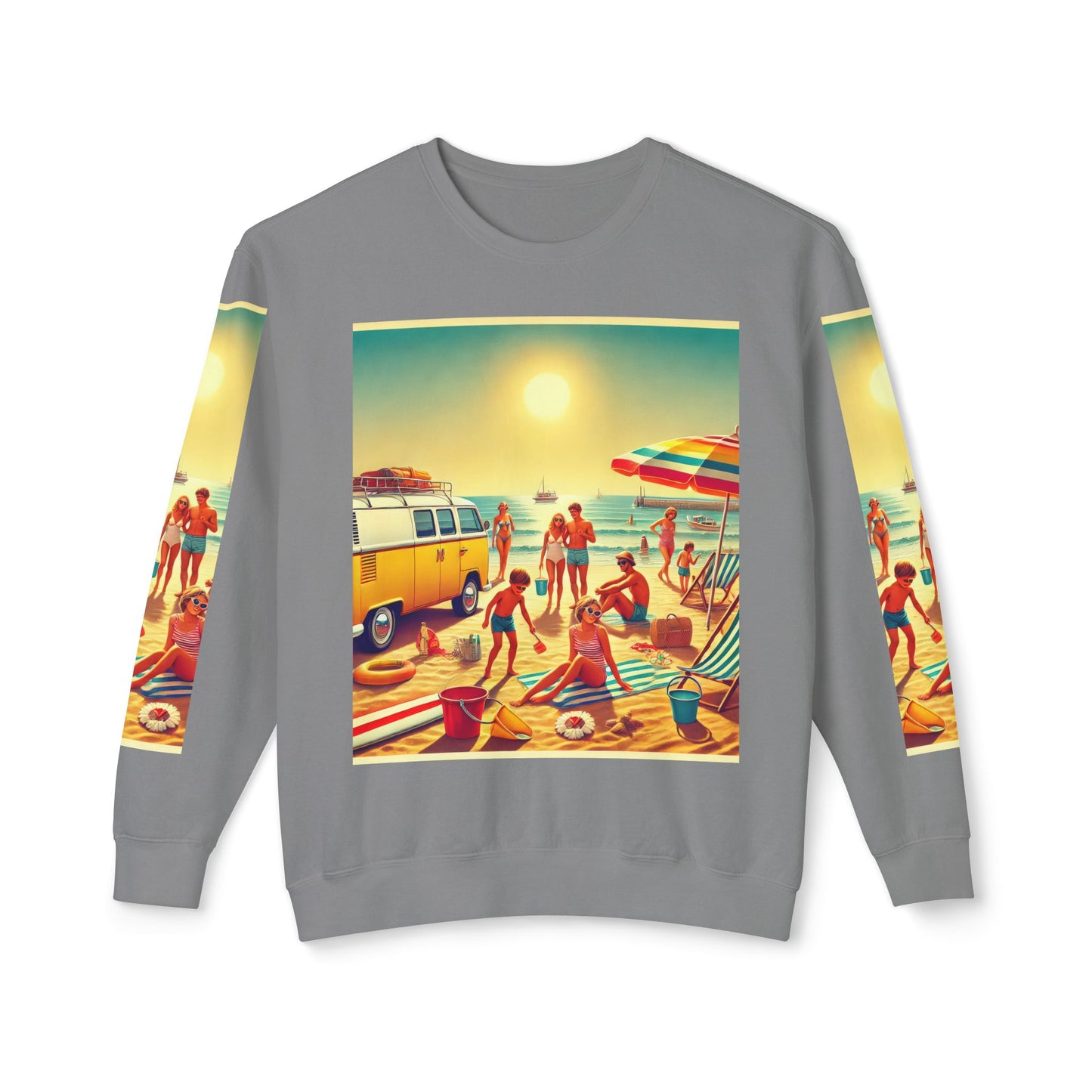 Unisex Lightweight Crewneck Sweatshirt