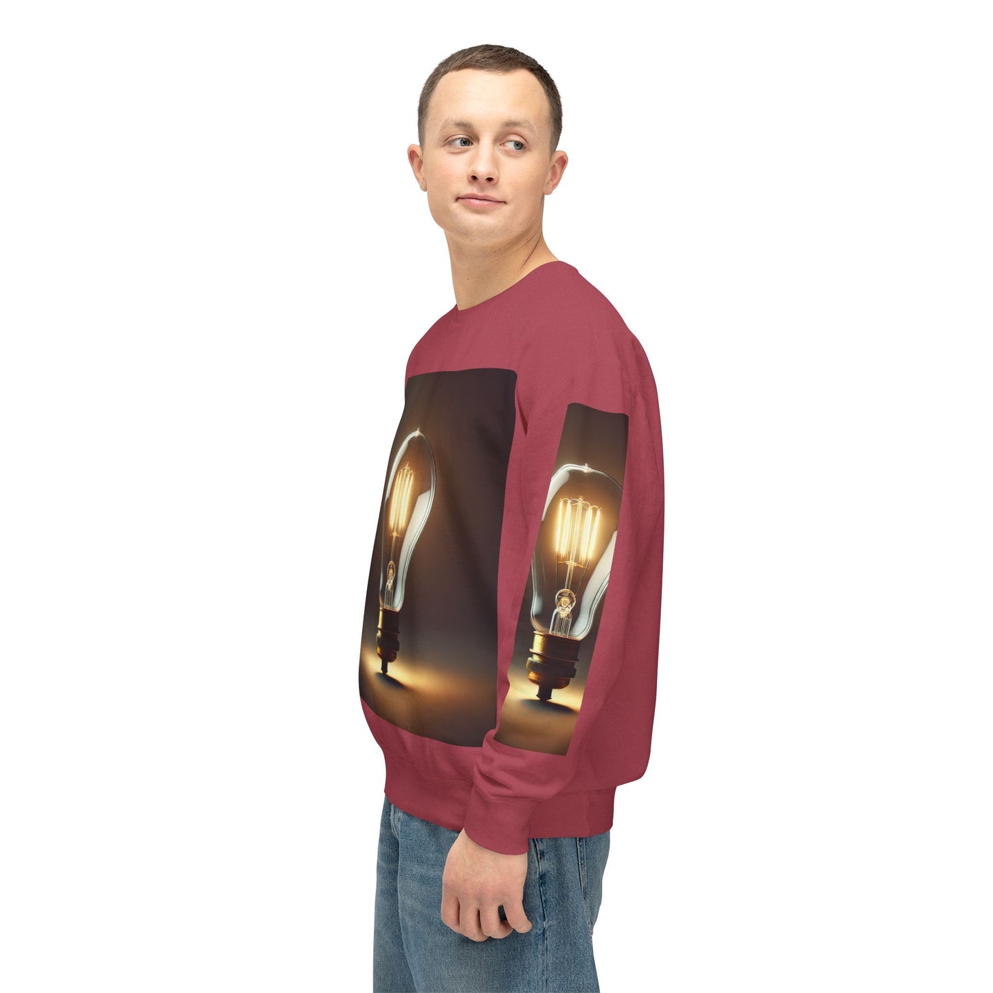 Unisex Lightweight Crewneck Sweatshirt