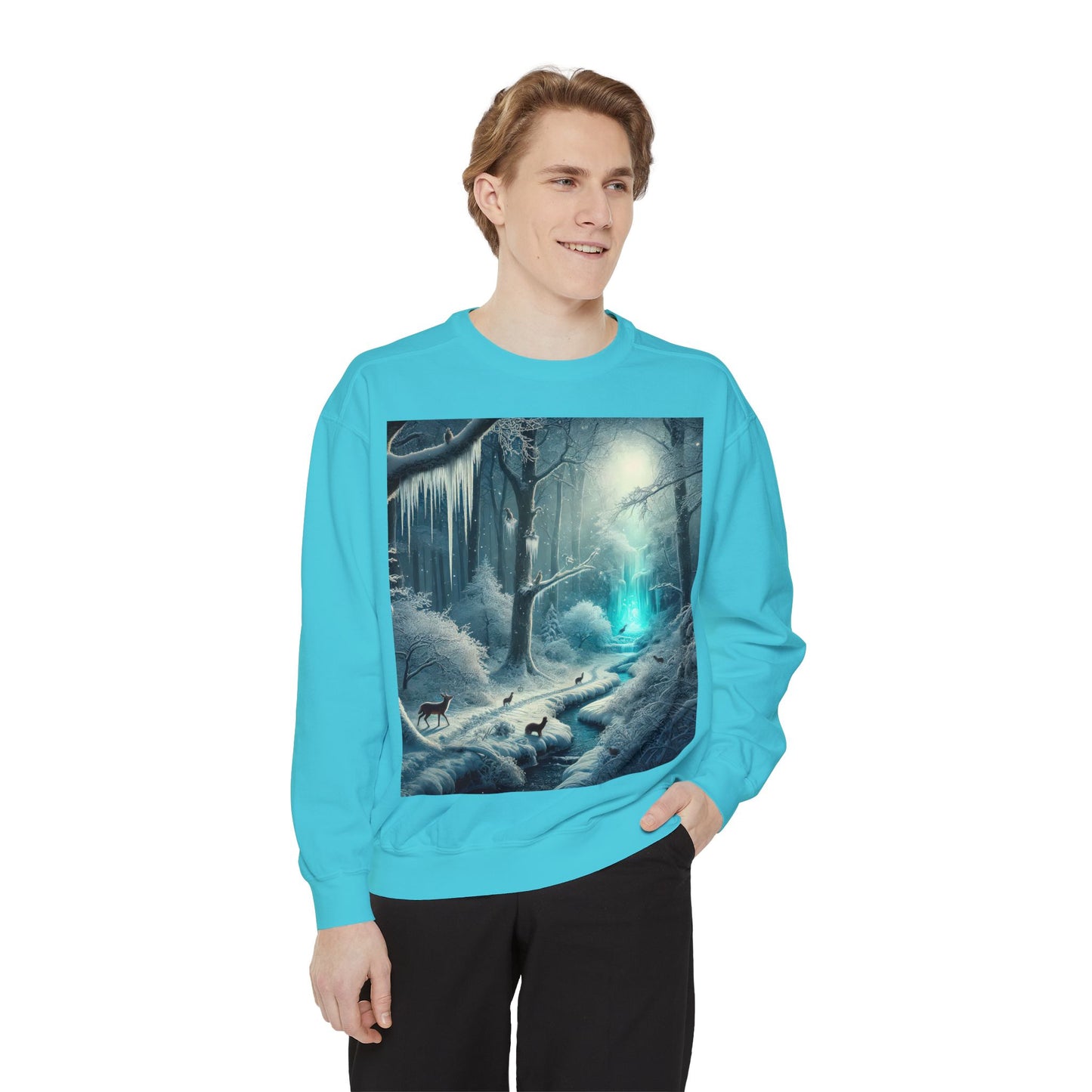 Unisex Garment-Dyed Sweatshirt