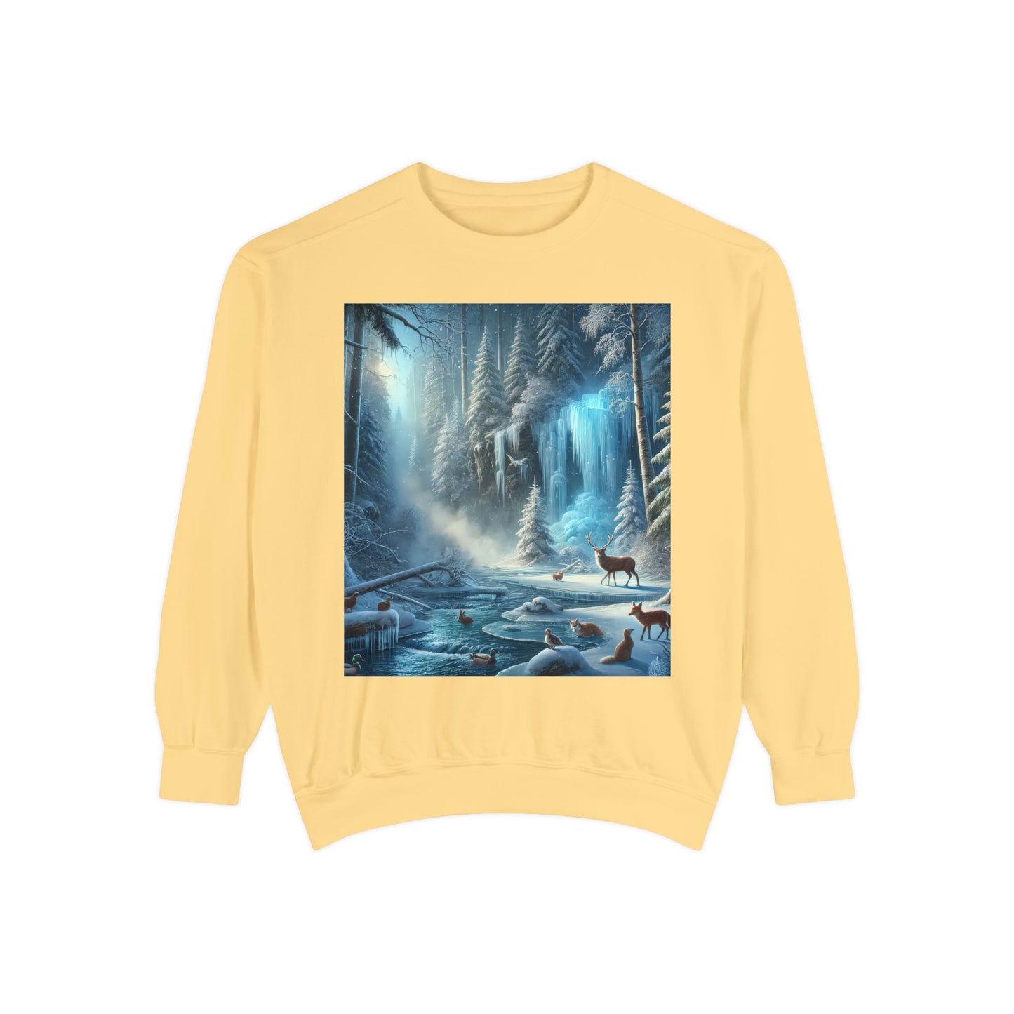 Unisex Garment-Dyed Sweatshirt