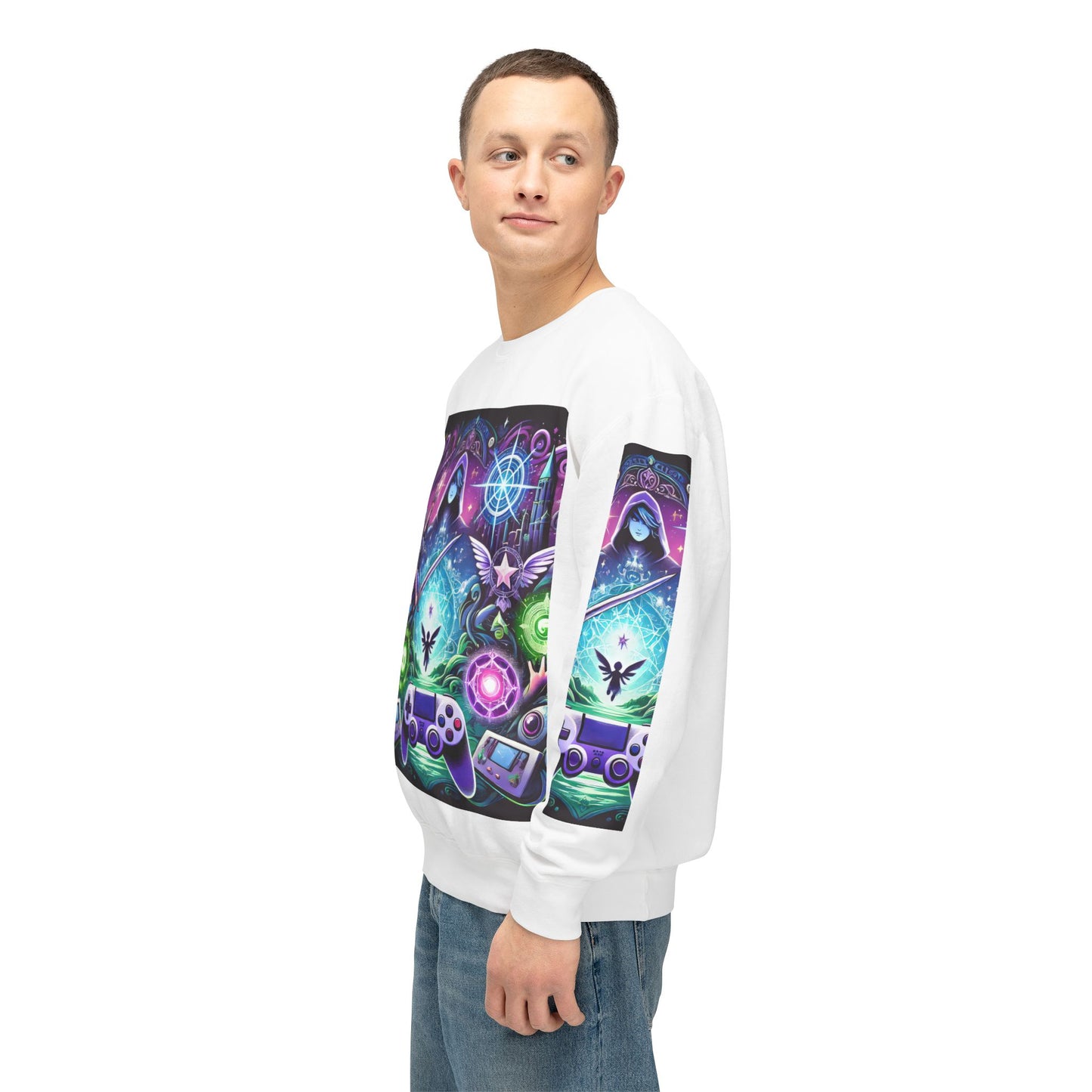 Unisex Lightweight Crewneck Sweatshirt