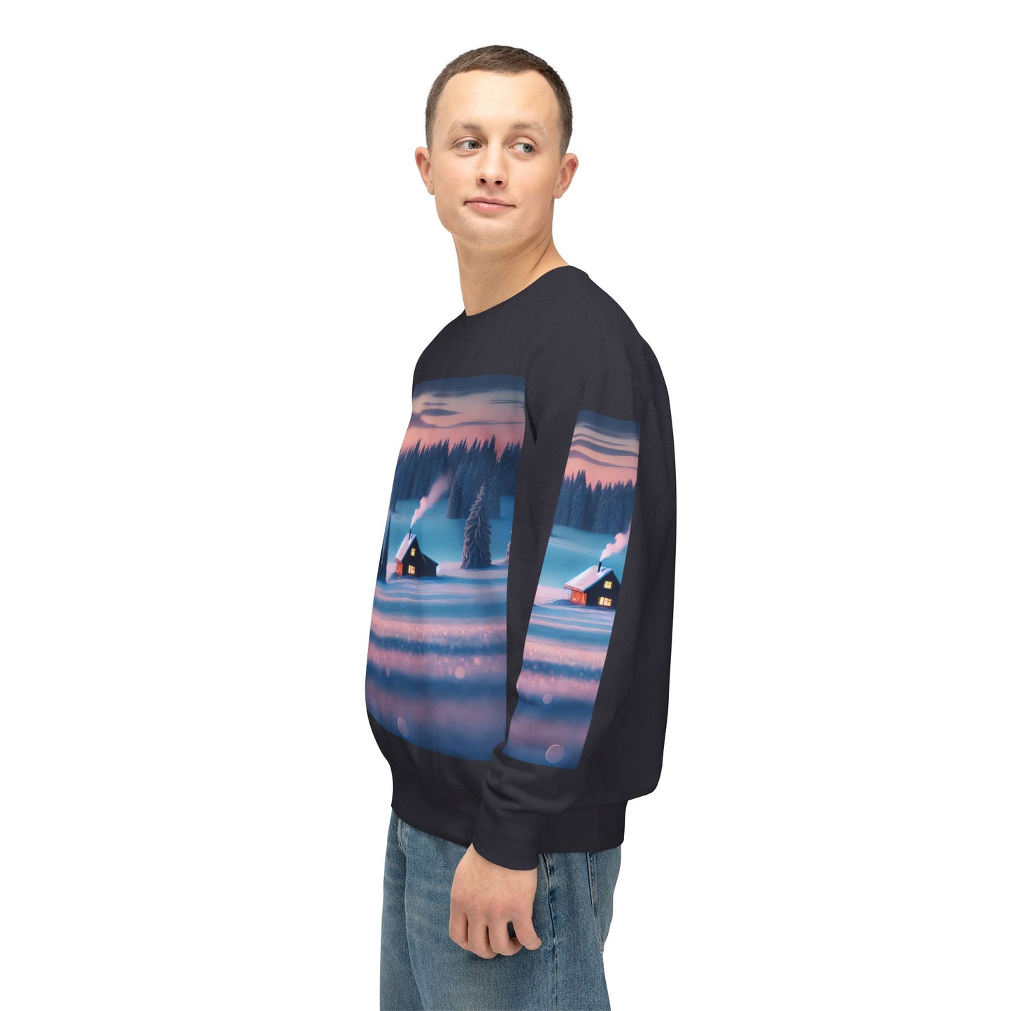 Unisex Lightweight Crewneck Sweatshirt