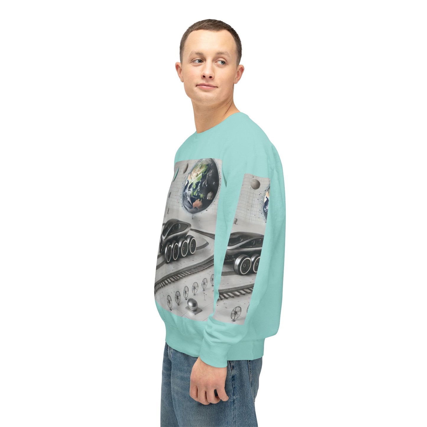 Unisex Lightweight Crewneck Sweatshirt