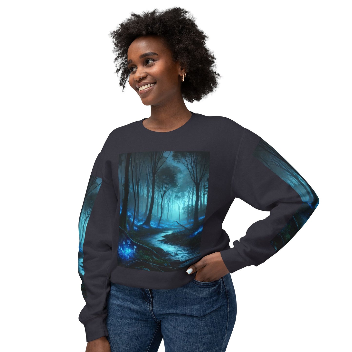 Unisex Lightweight Crewneck Sweatshirt