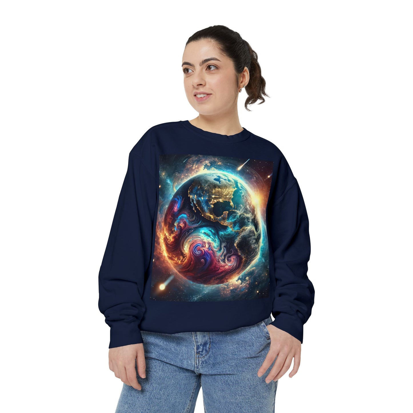 Unisex Garment-Dyed Sweatshirt