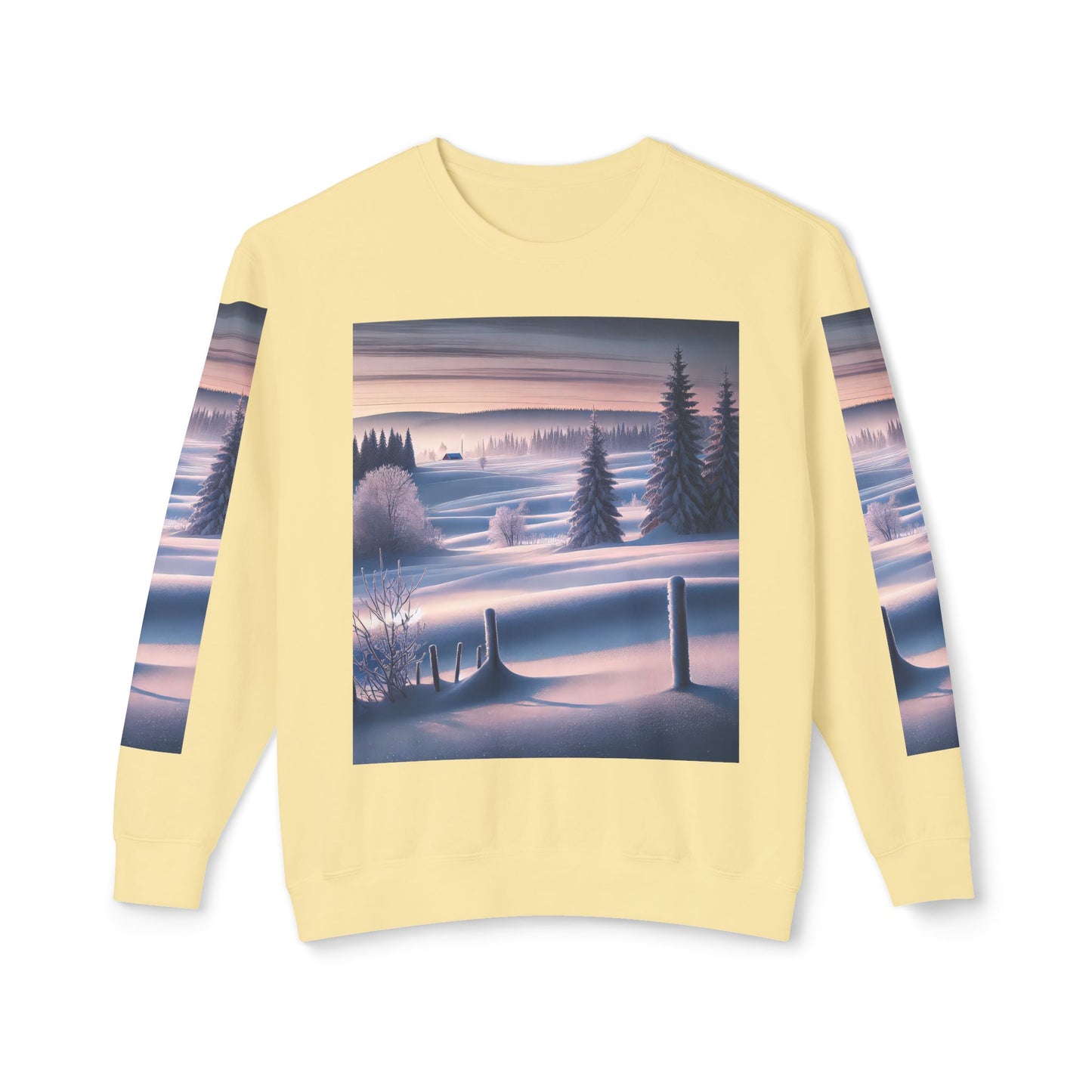 Unisex Lightweight Crewneck Sweatshirt