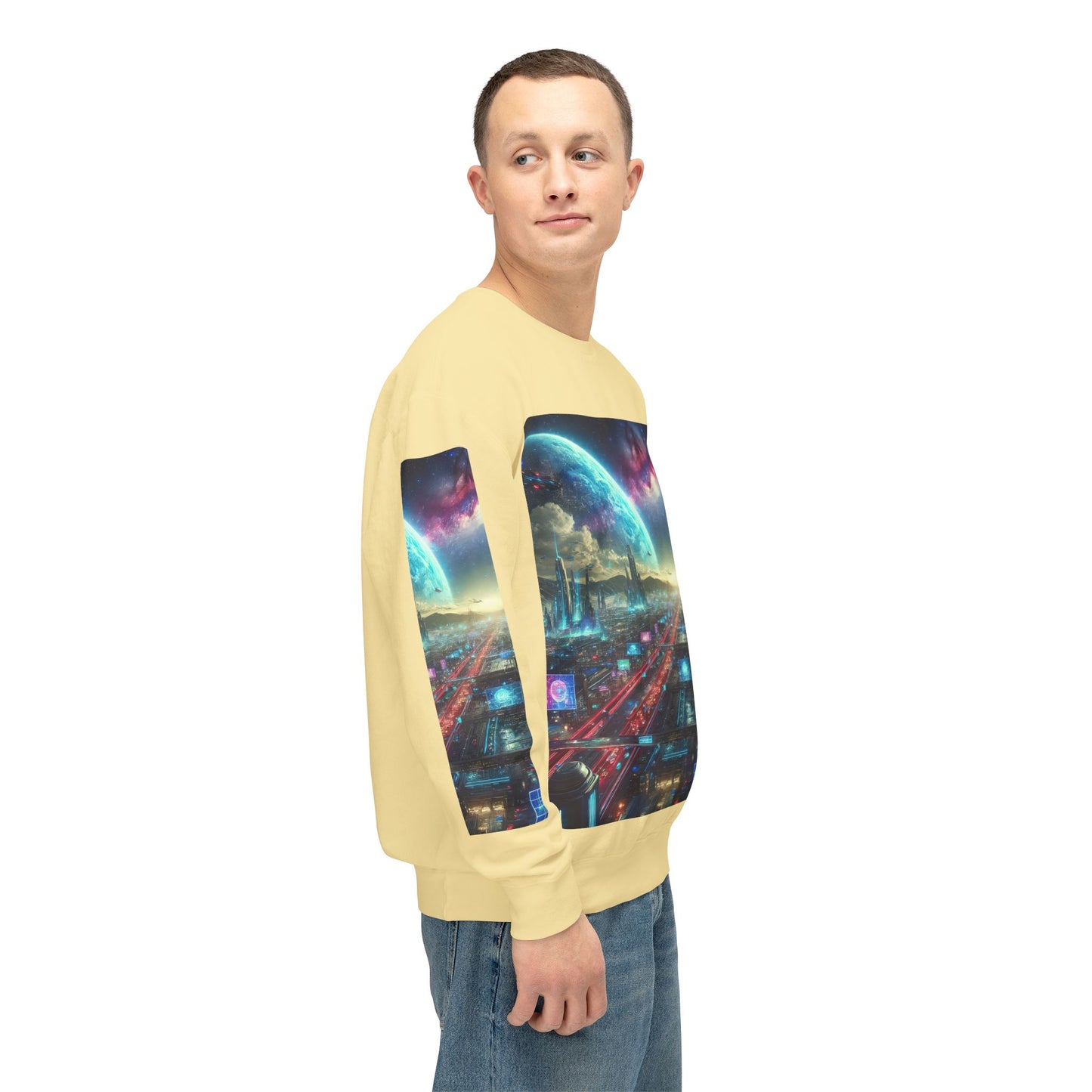 Unisex Lightweight Crewneck Sweatshirt