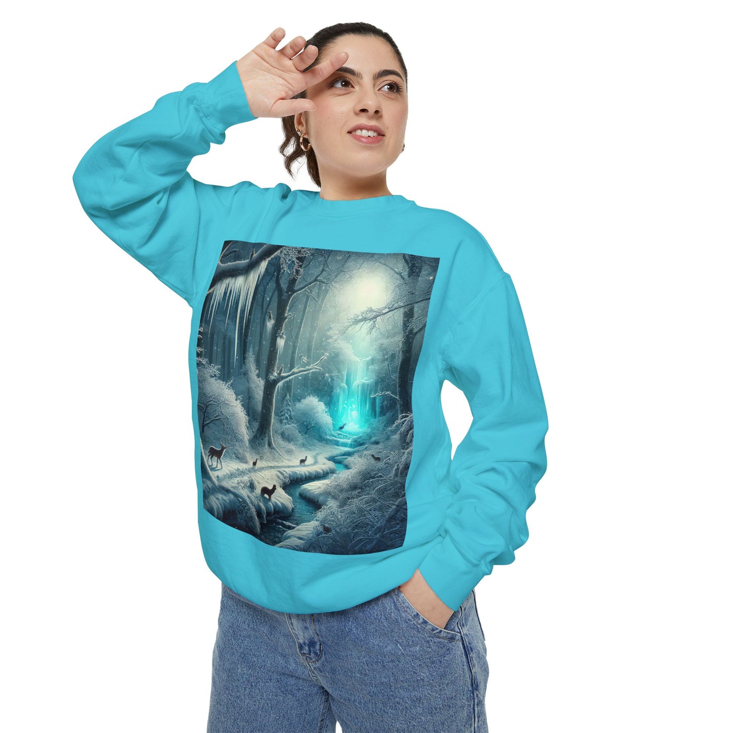 Unisex Garment-Dyed Sweatshirt