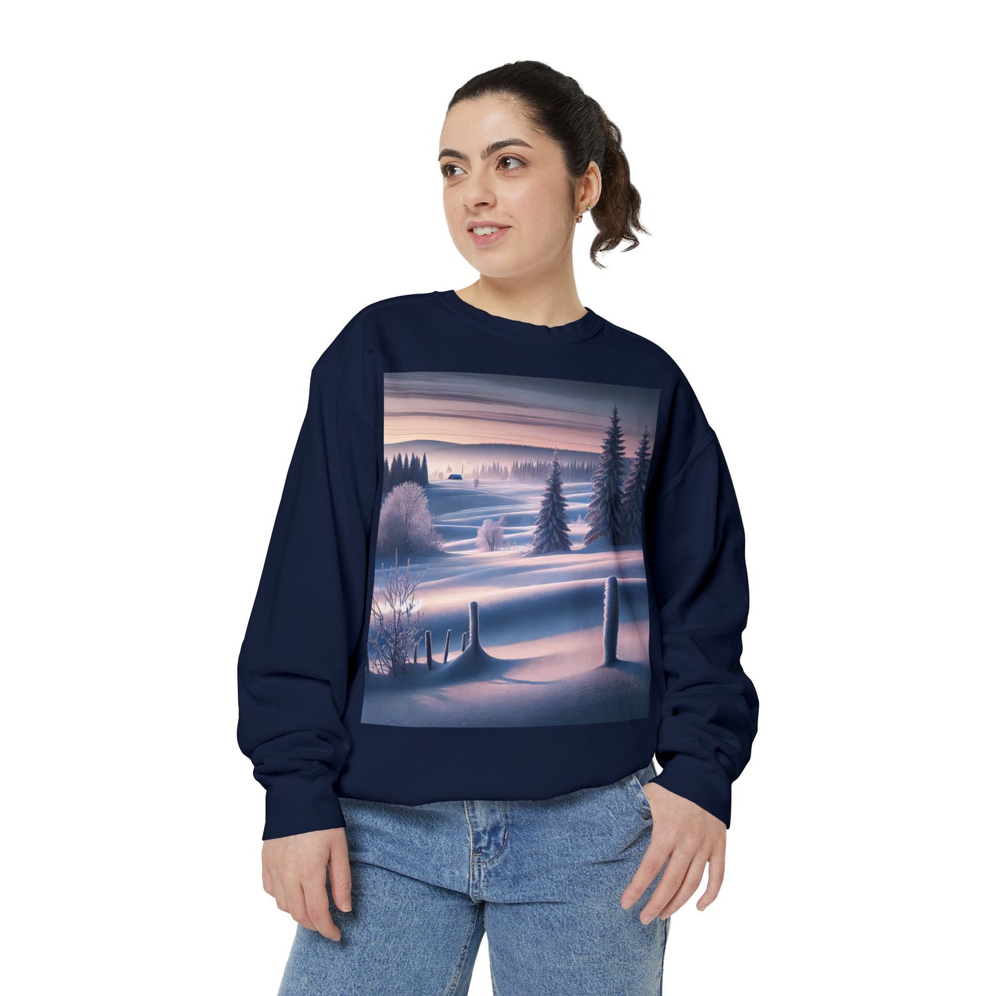 Unisex Garment-Dyed Sweatshirt