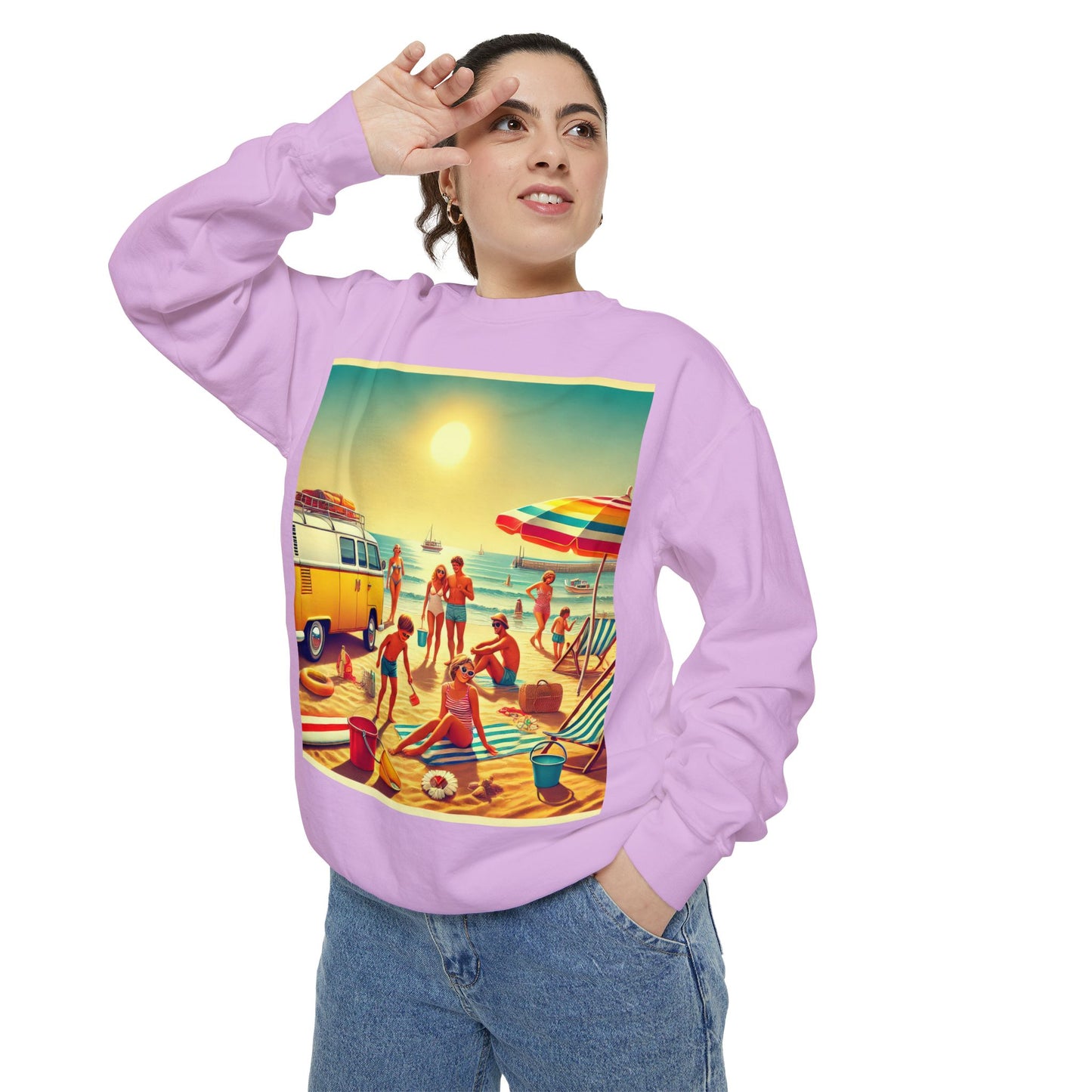 Unisex Garment-Dyed Sweatshirt