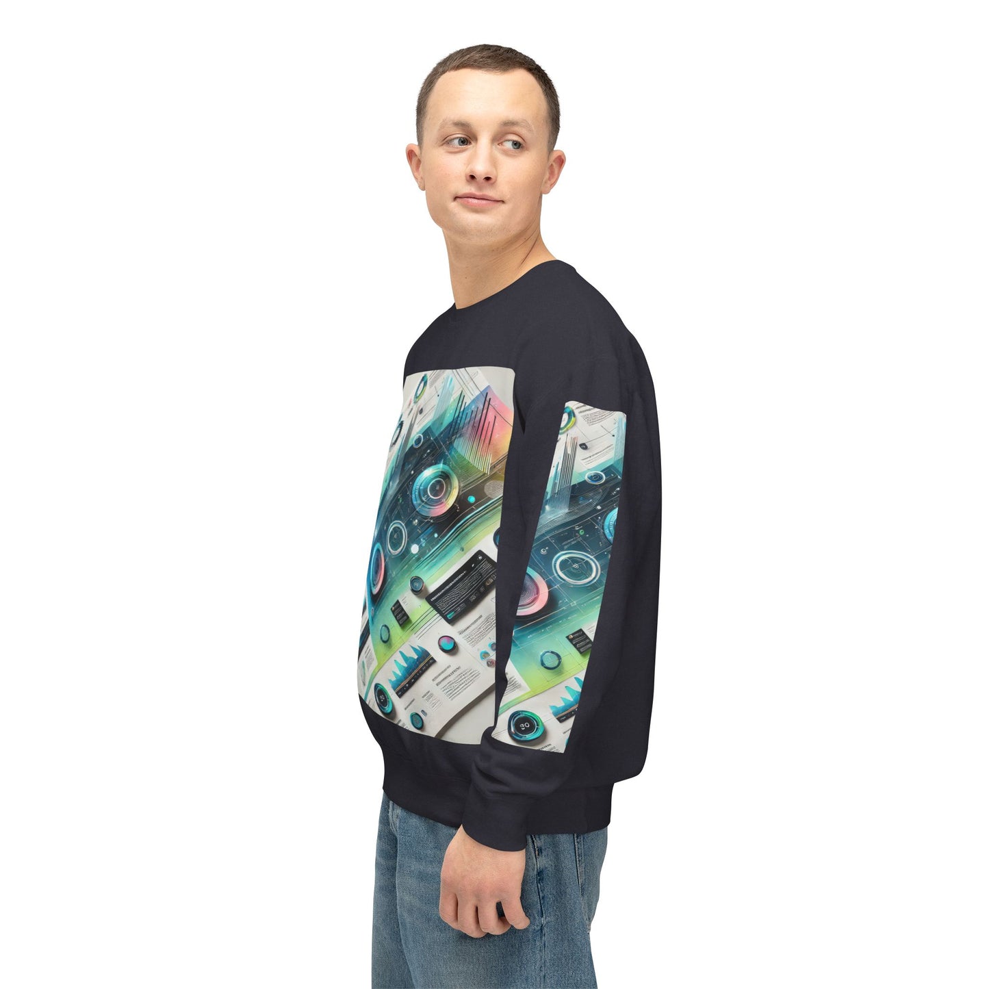 Unisex Lightweight Crewneck Sweatshirt