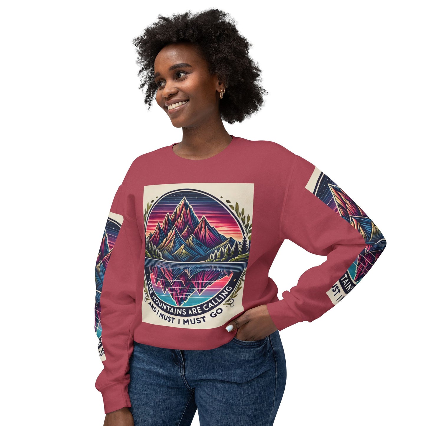 Unisex Lightweight Crewneck Sweatshirt